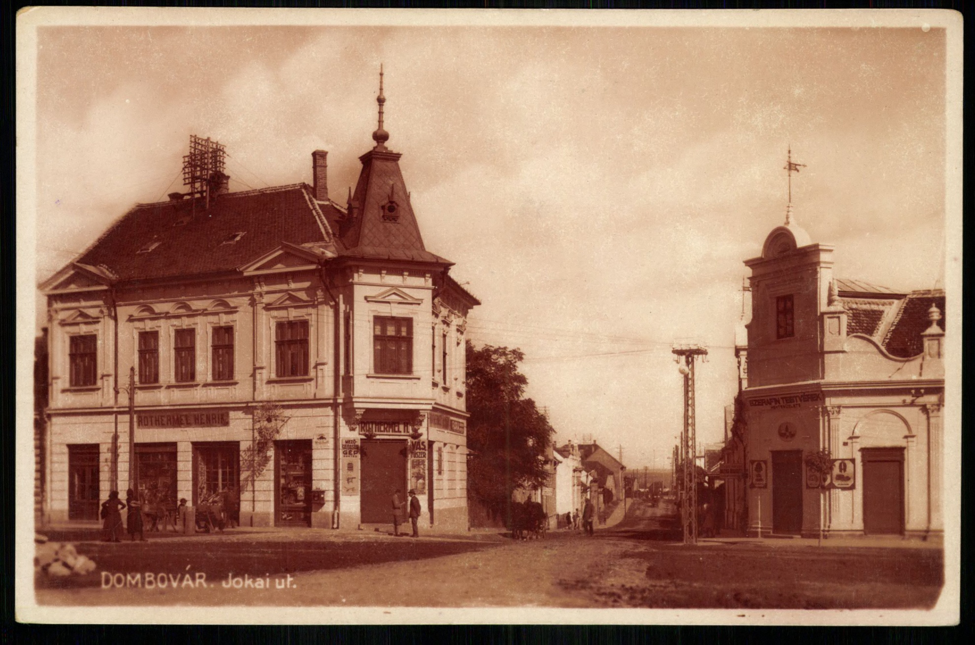 Dombóvár; Jókai út (Magyar Kereskedelmi és Vendéglátóipari Múzeum CC BY-NC-ND)