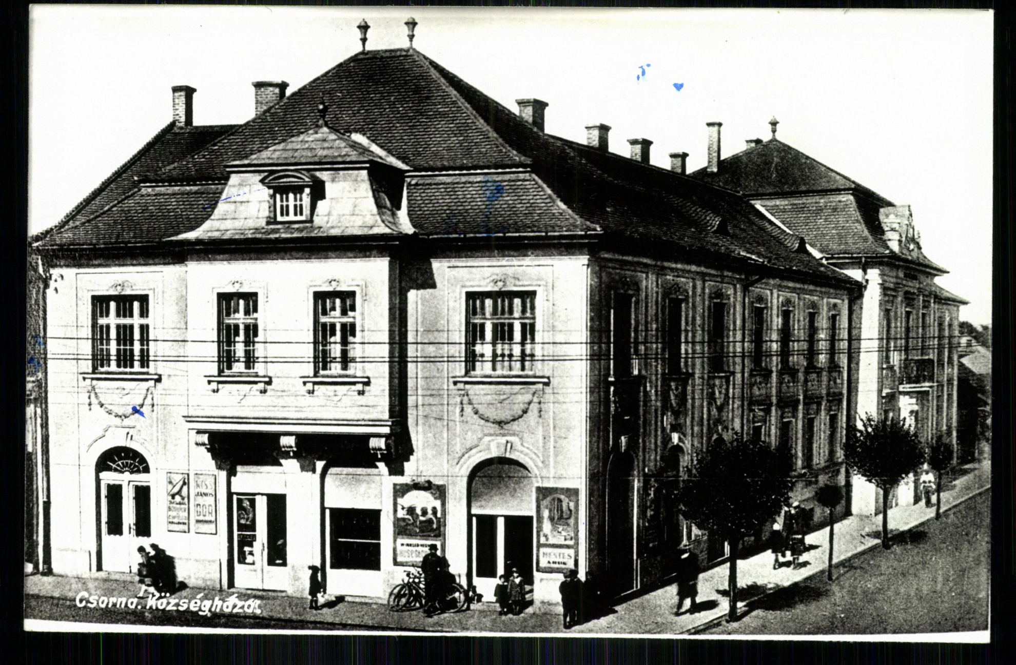 Csorna; Községháza (Magyar Kereskedelmi és Vendéglátóipari Múzeum CC BY-NC-ND)