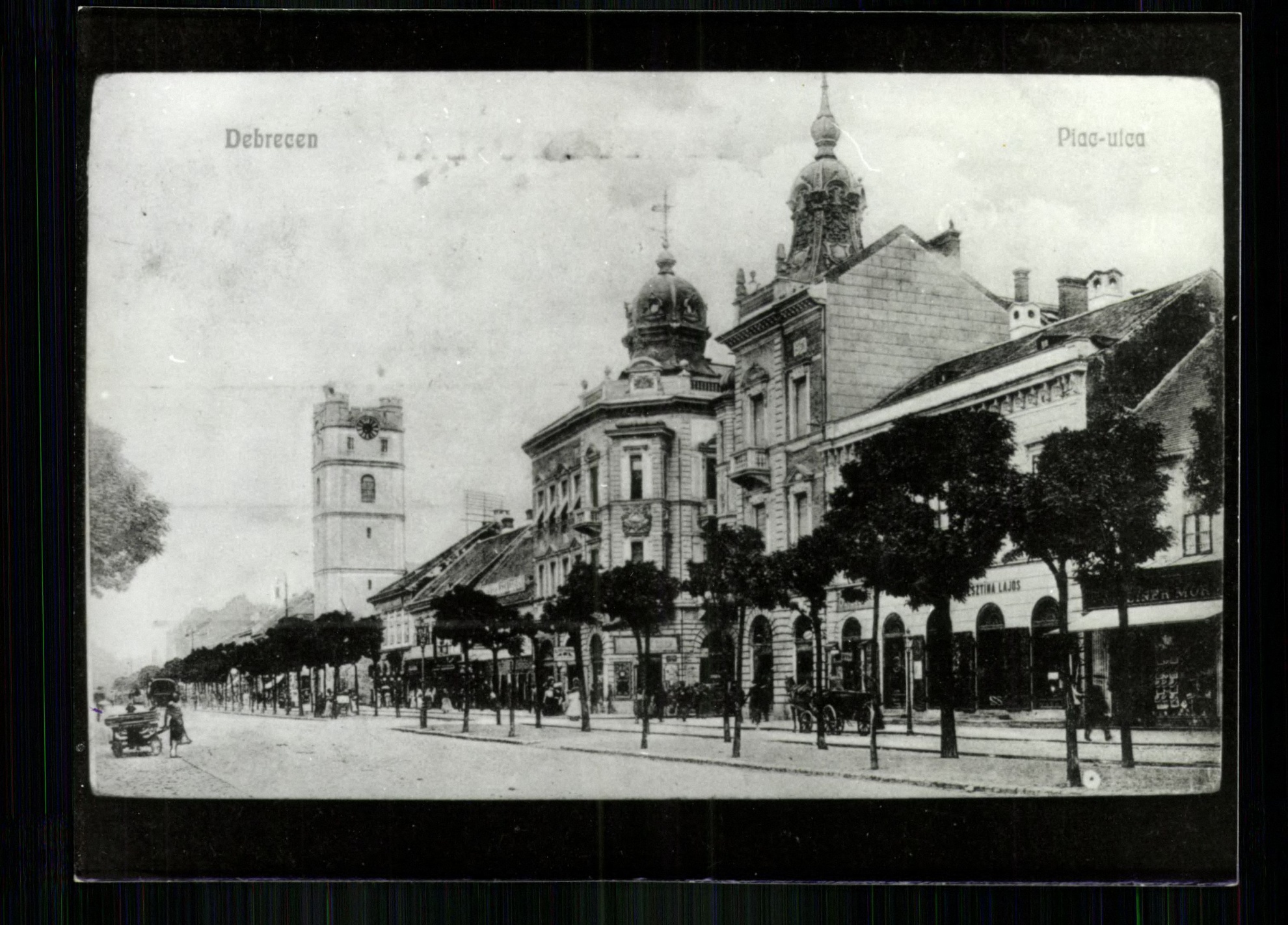 Debrecen; Piac utca (Magyar Kereskedelmi és Vendéglátóipari Múzeum CC BY-NC-ND)