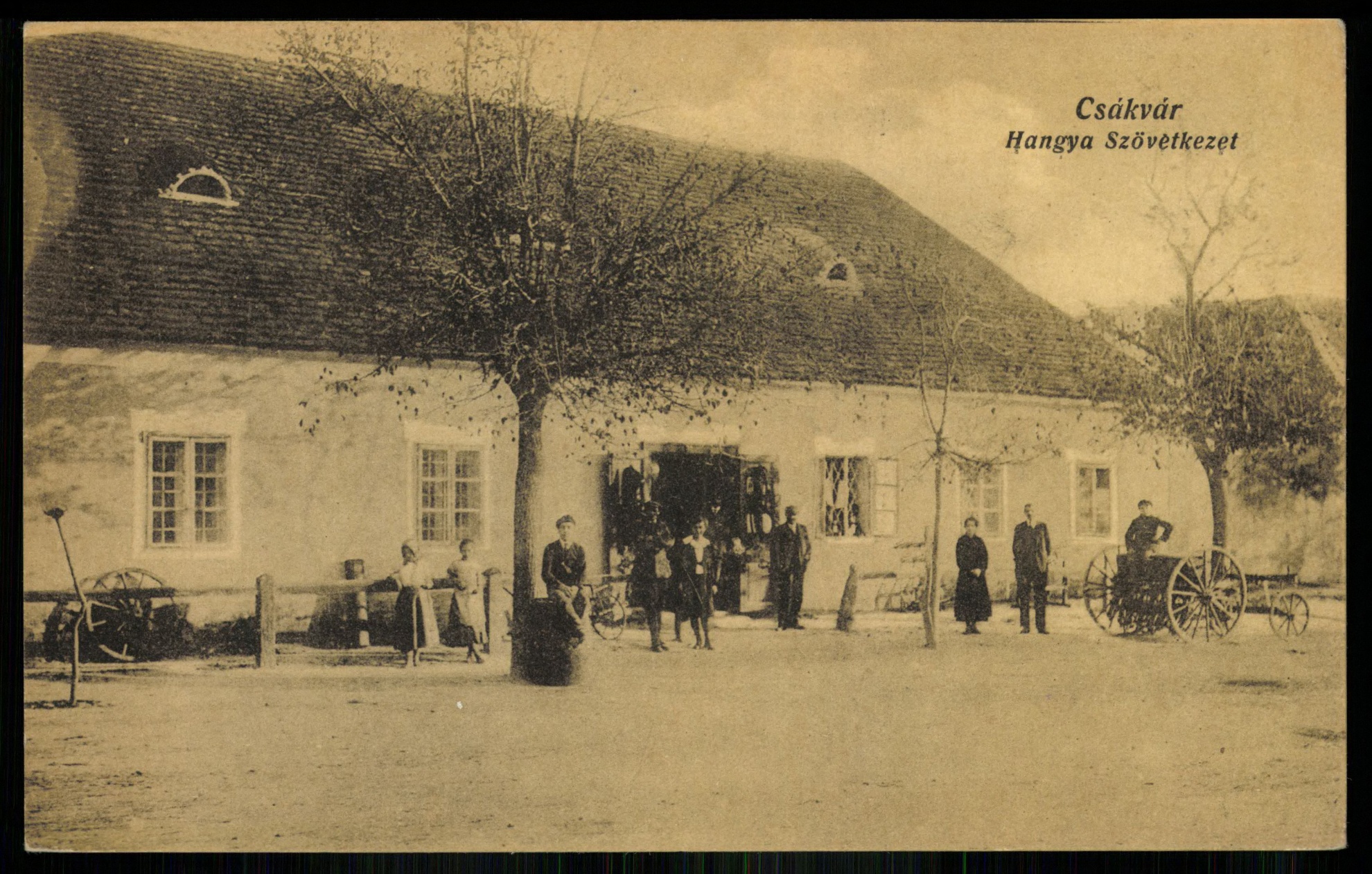 Csákvár; Hangya Szövetkezet (Magyar Kereskedelmi és Vendéglátóipari Múzeum CC BY-NC-ND)