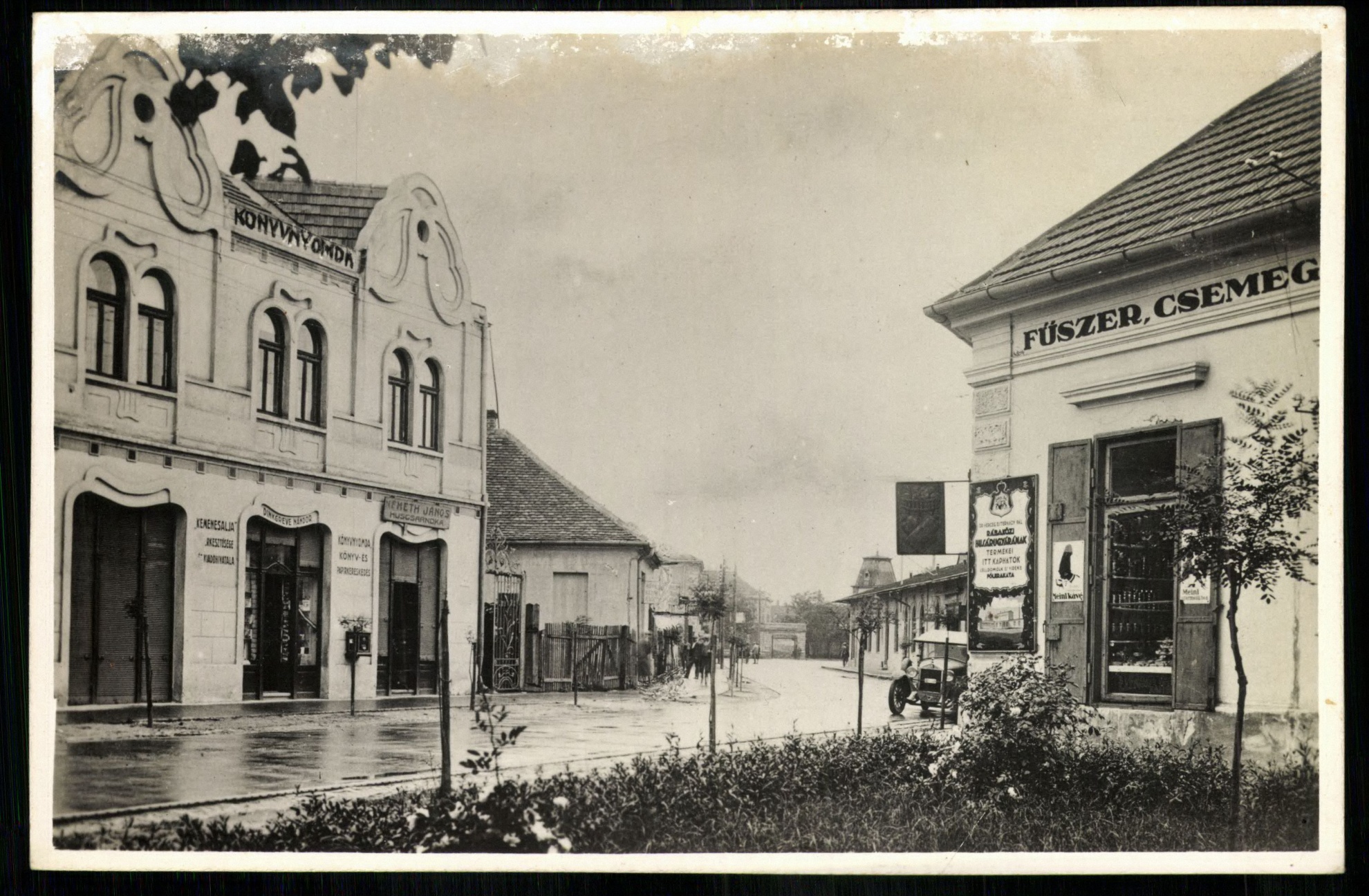 Celldömölk; Kossuth Lajos utca (Magyar Kereskedelmi és Vendéglátóipari Múzeum CC BY-NC-ND)