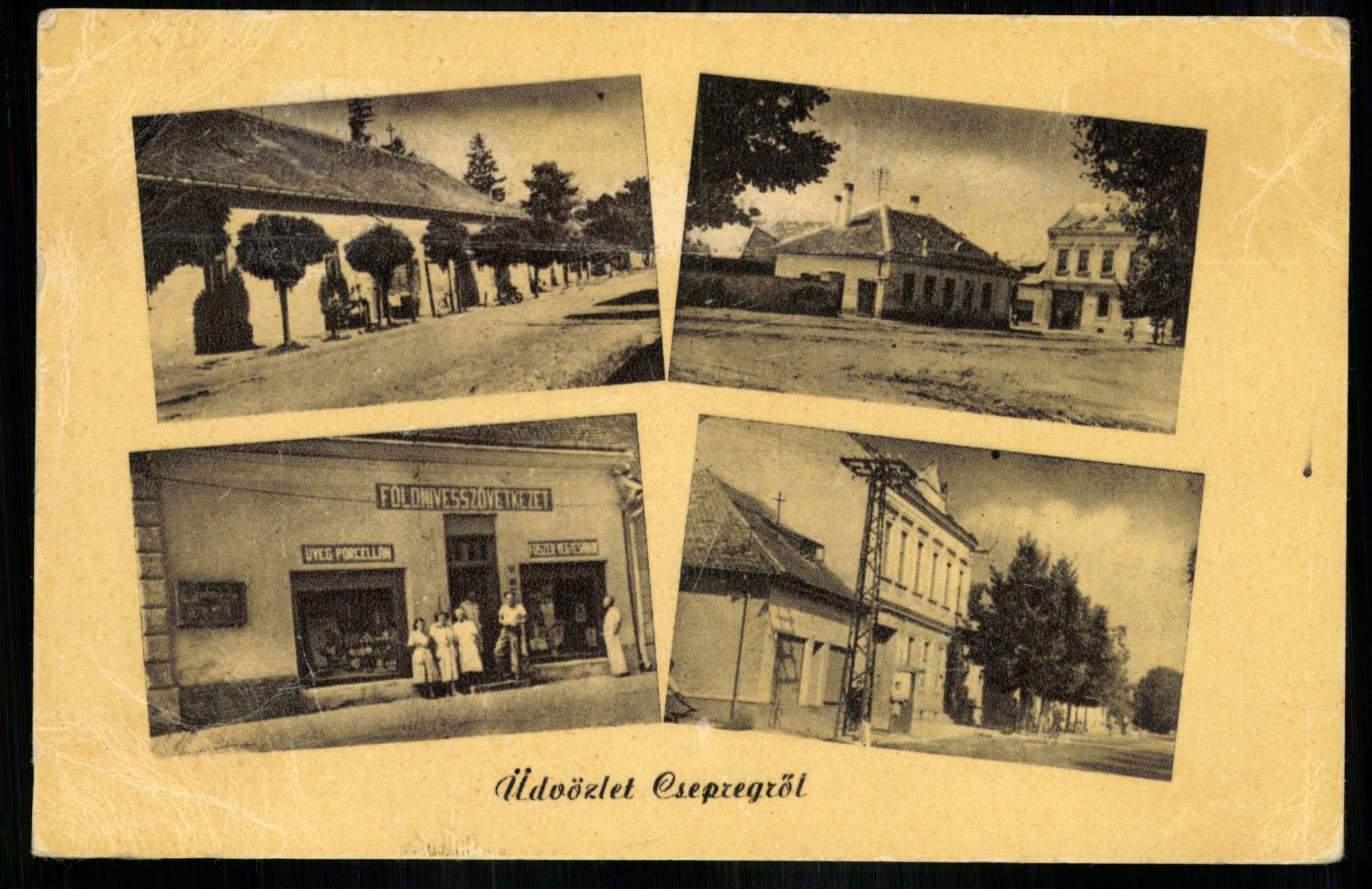 Csepreg; (Magyar Kereskedelmi és Vendéglátóipari Múzeum CC BY-NC-ND)
