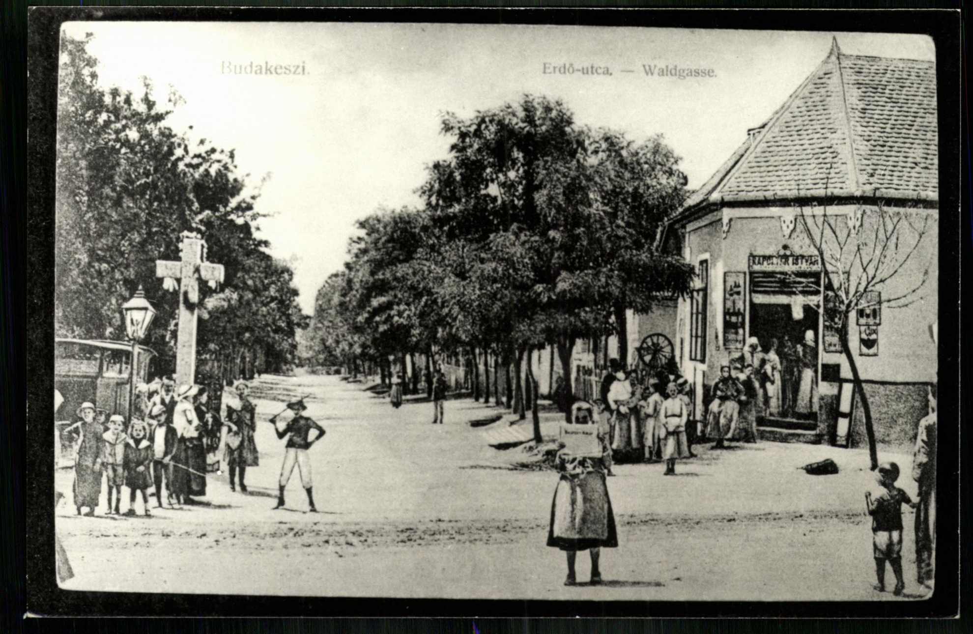 Budakeszi; Erdő utca (Magyar Kereskedelmi és Vendéglátóipari Múzeum CC BY-NC-ND)