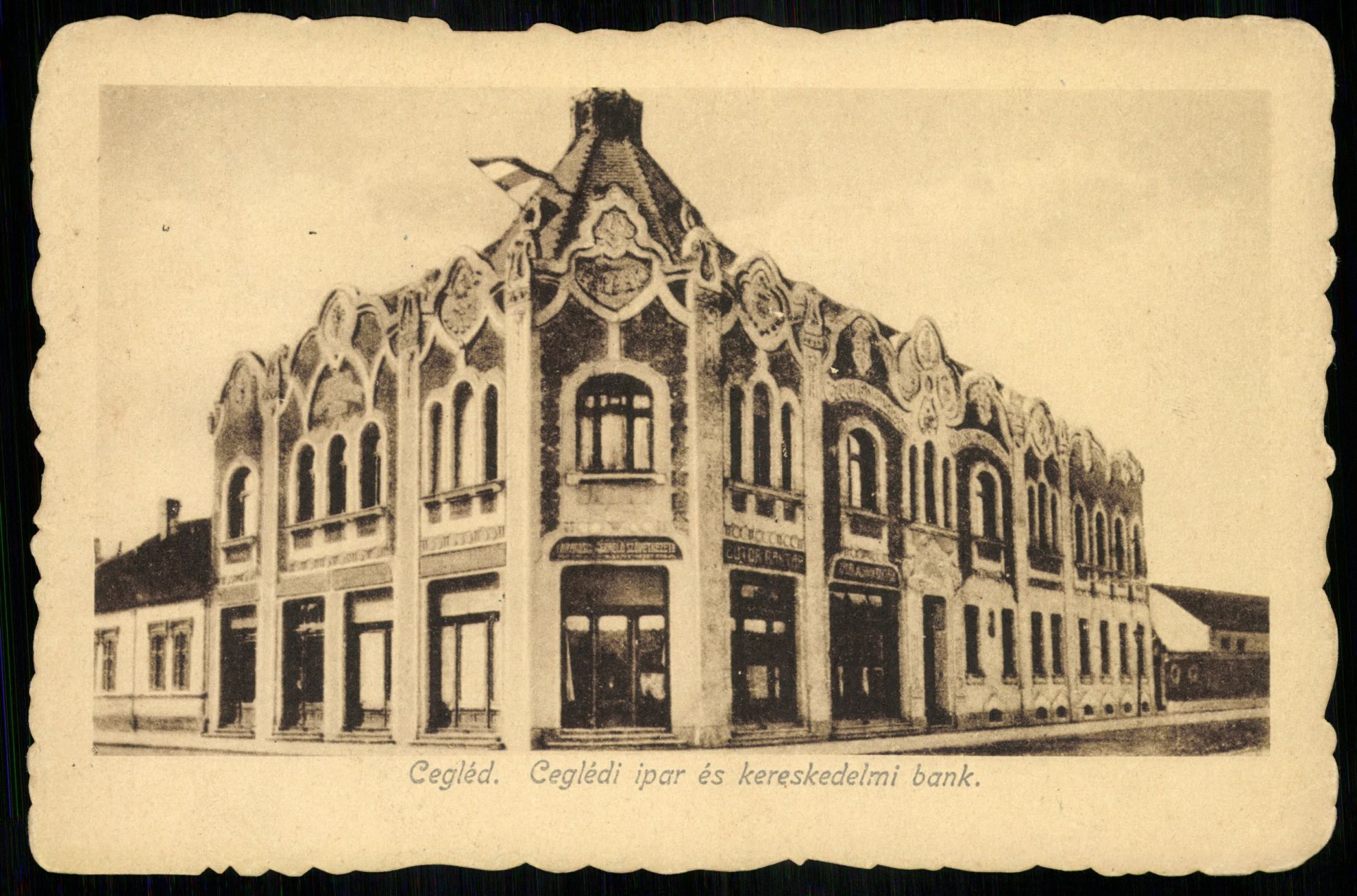 Cegléd; Ceglédi Ipar- és Kereskedelmi Bank (Magyar Kereskedelmi és Vendéglátóipari Múzeum CC BY-NC-ND)