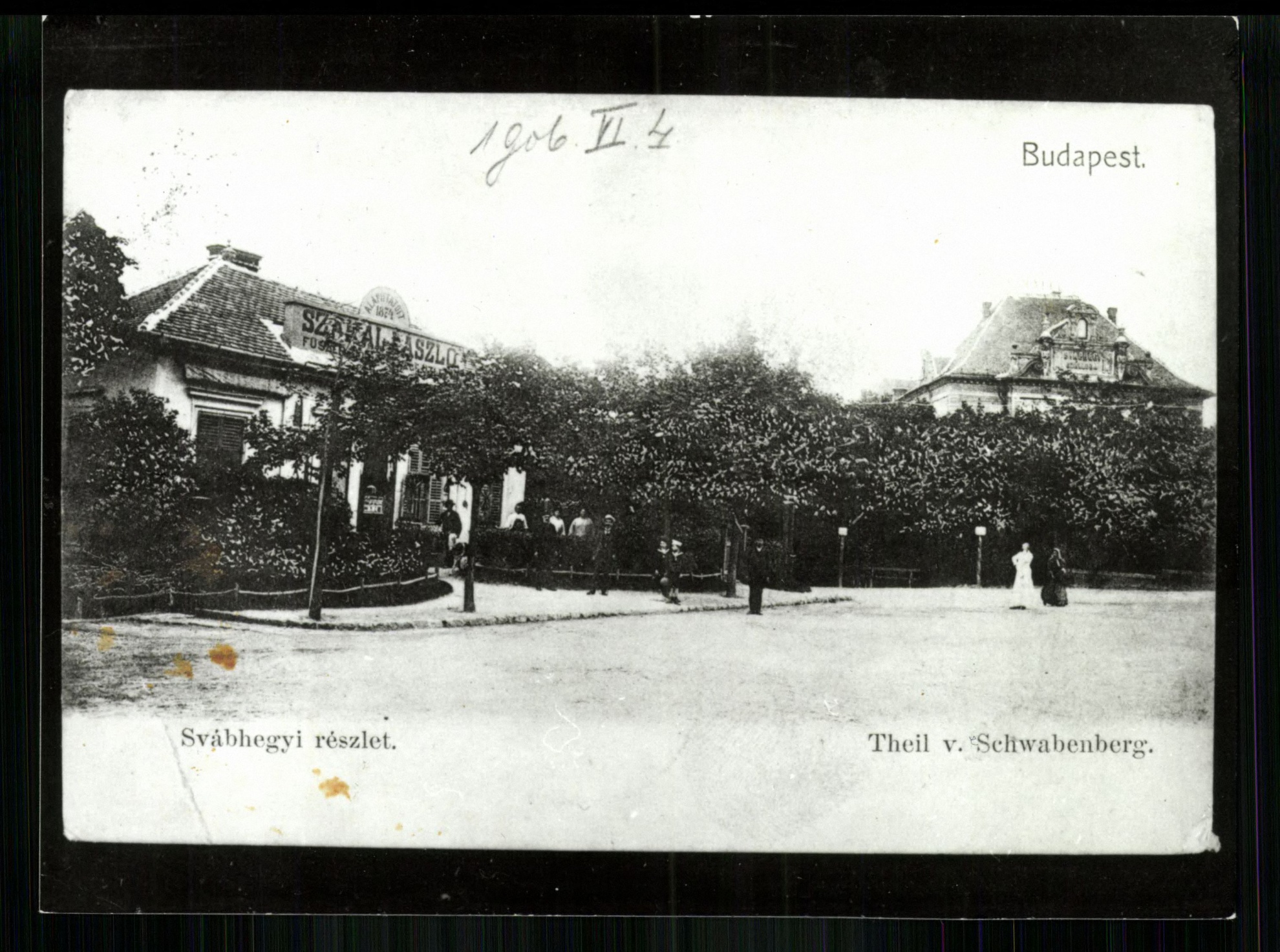 Budapest; Svábhegyi részlet (Magyar Kereskedelmi és Vendéglátóipari Múzeum CC BY-NC-ND)