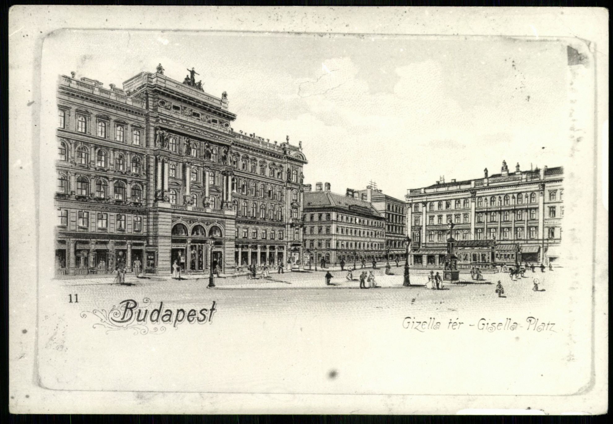 Budapest; Gizella tér (Magyar Kereskedelmi és Vendéglátóipari Múzeum CC BY-NC-ND)