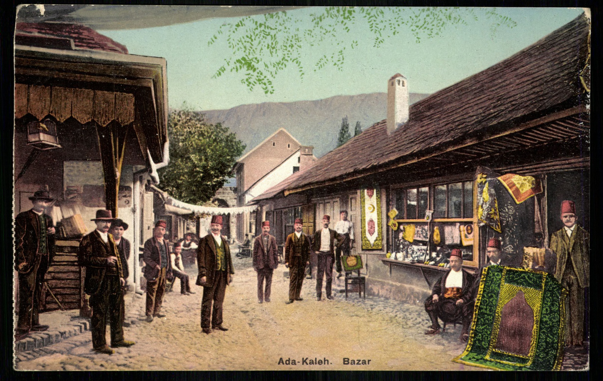 Ada-Kaleh; Bazar (Magyar Kereskedelmi és Vendéglátóipari Múzeum CC BY-NC-ND)