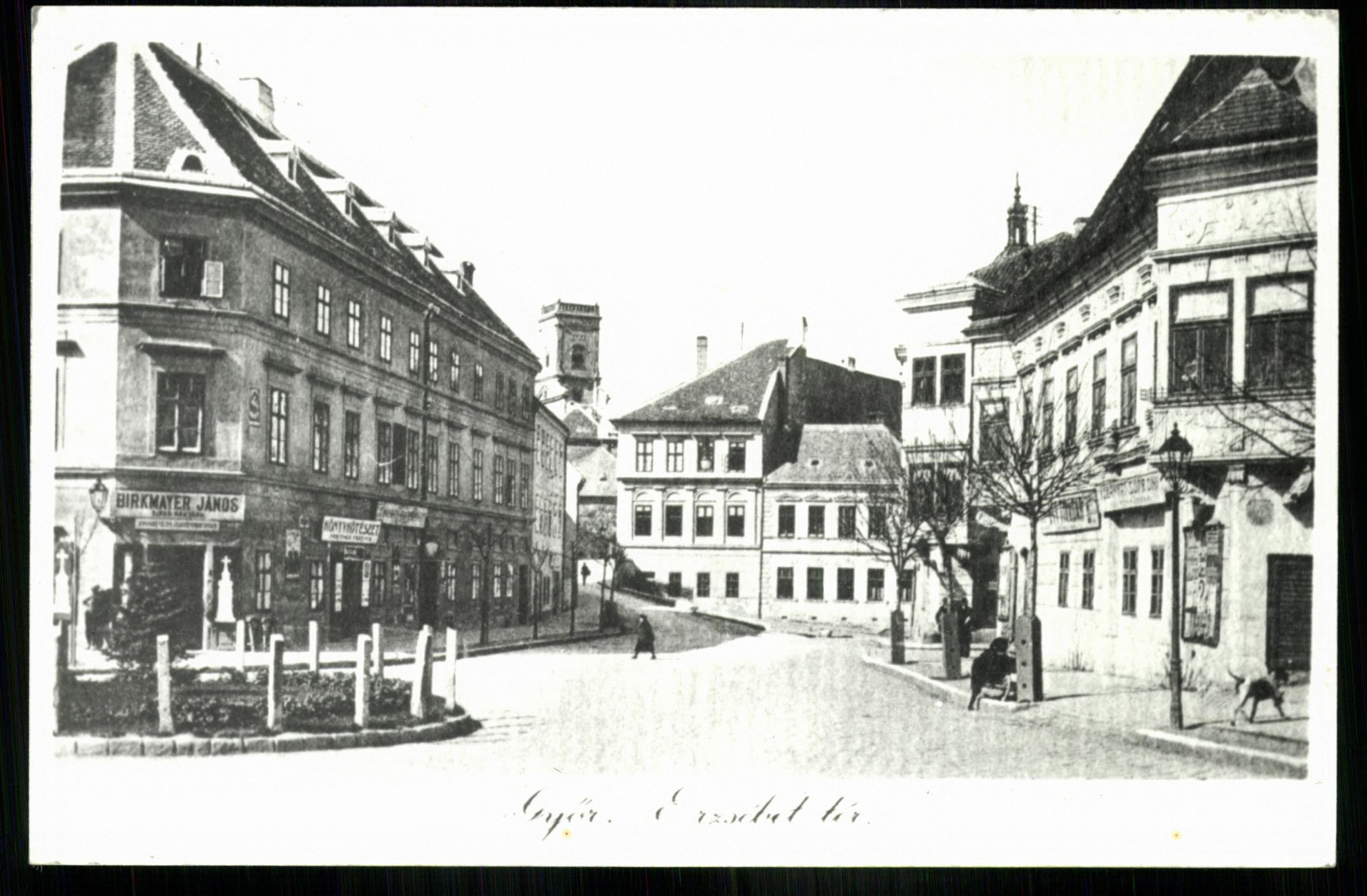 Győr; Erzsébet tér (Magyar Kereskedelmi és Vendéglátóipari Múzeum CC BY-NC-ND)