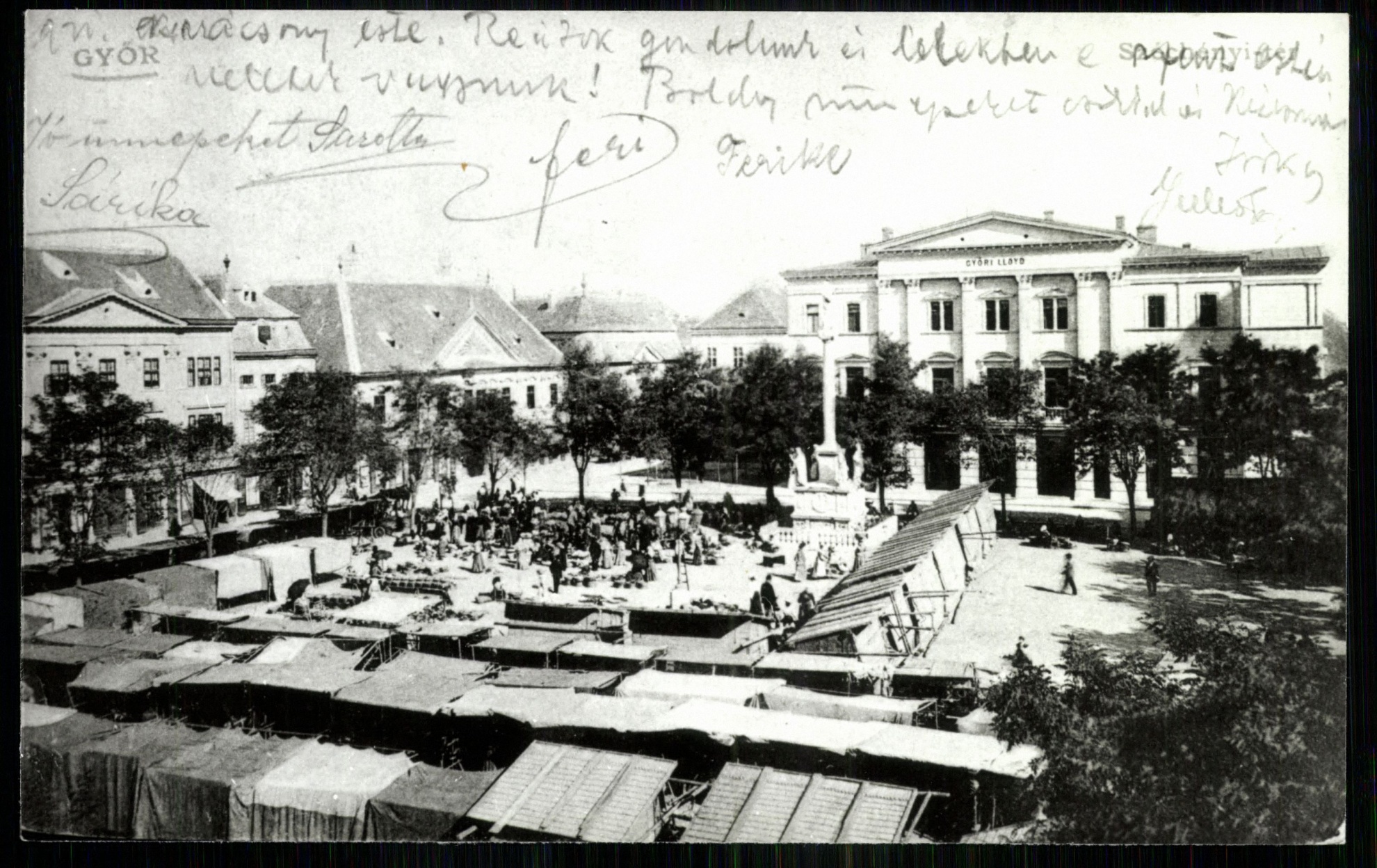 Győr&Széchenyi tér (Magyar Kereskedelmi és Vendéglátóipari Múzeum CC BY-NC-ND)