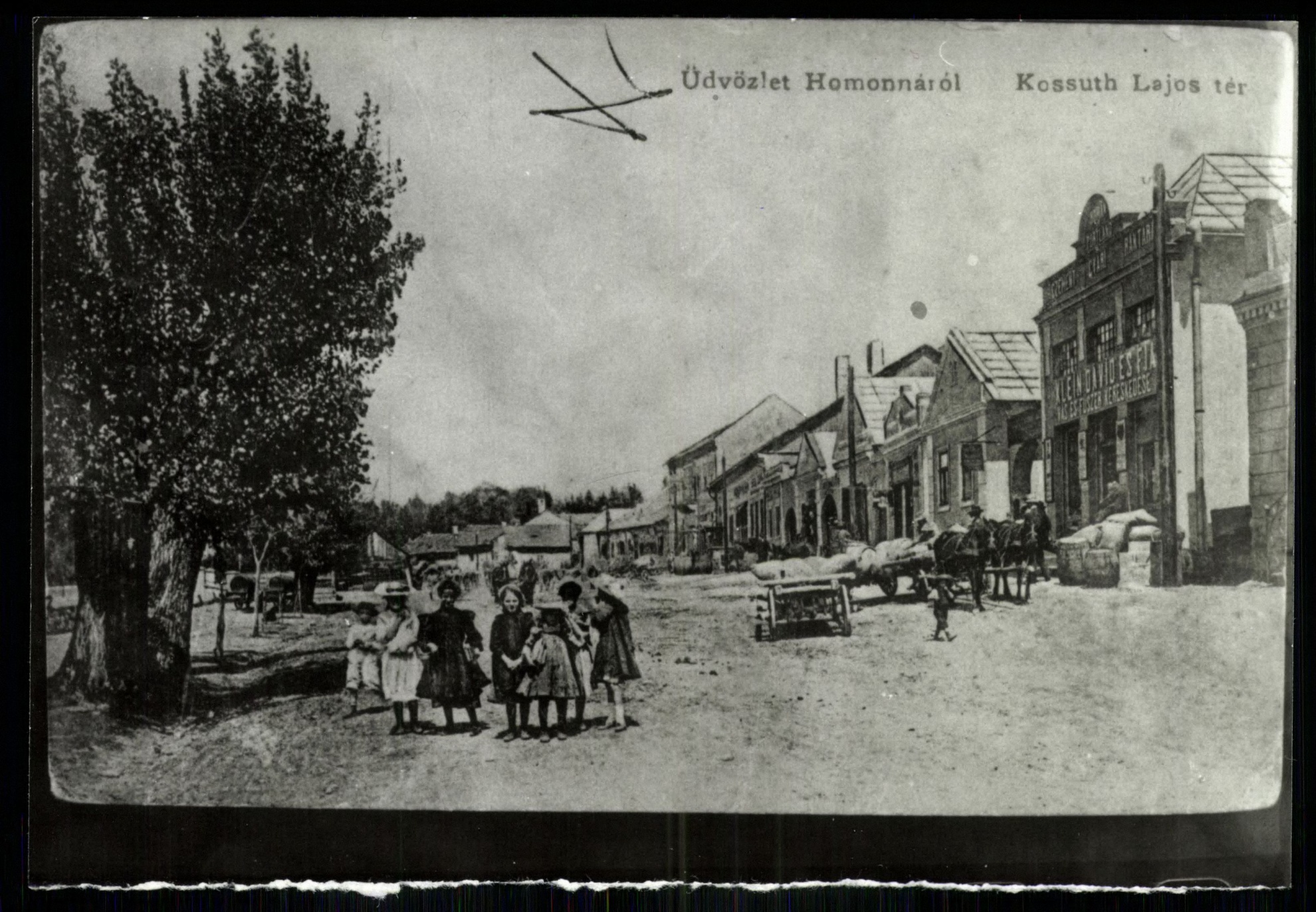 Homonna; Kossuth Lajos tér (Magyar Kereskedelmi és Vendéglátóipari Múzeum CC BY-NC-ND)