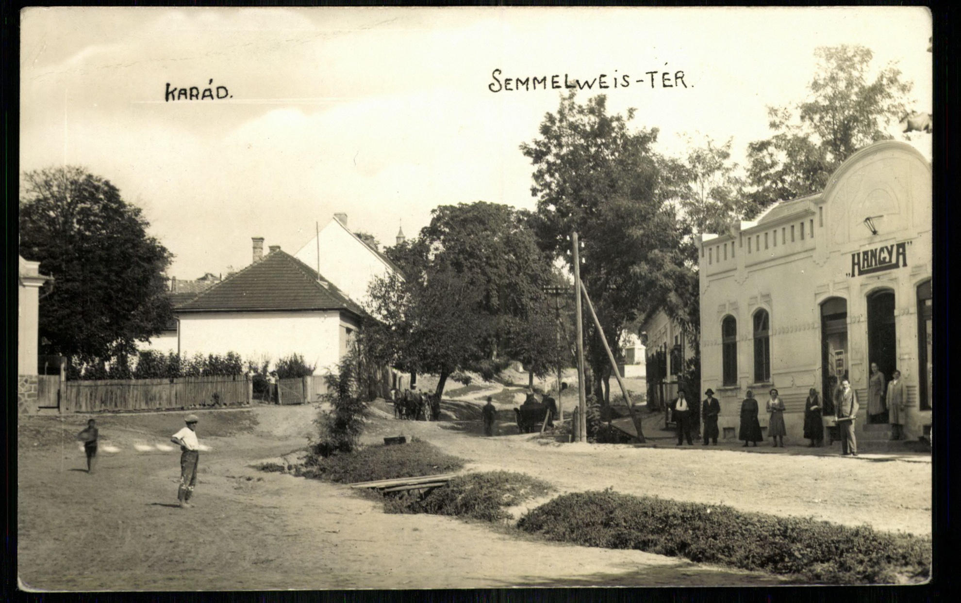 Karád; Semmelweis tér (Magyar Kereskedelmi és Vendéglátóipari Múzeum CC BY-NC-ND)