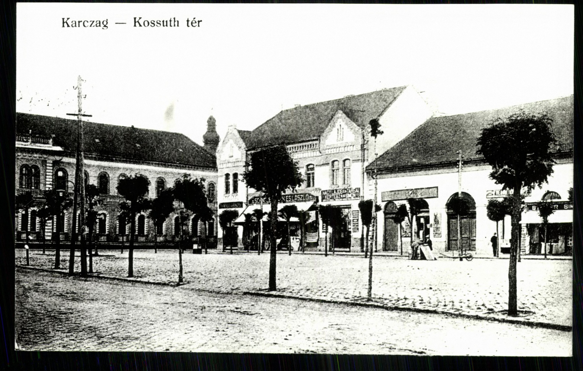 Karcag; Kossuth tér (Magyar Kereskedelmi és Vendéglátóipari Múzeum CC BY-NC-ND)