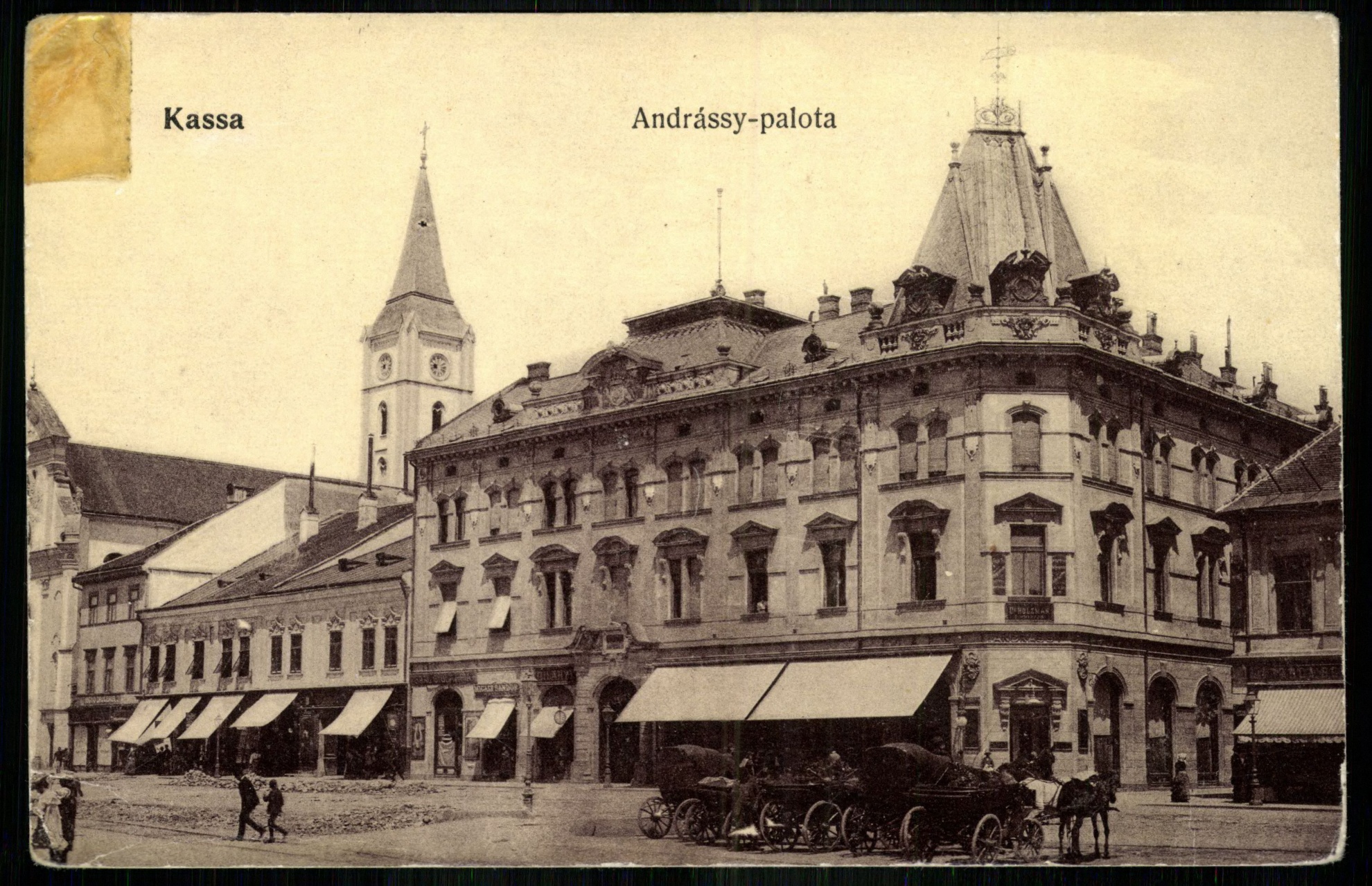 Kassa; Andrássy palota (Magyar Kereskedelmi és Vendéglátóipari Múzeum CC BY-NC-ND)