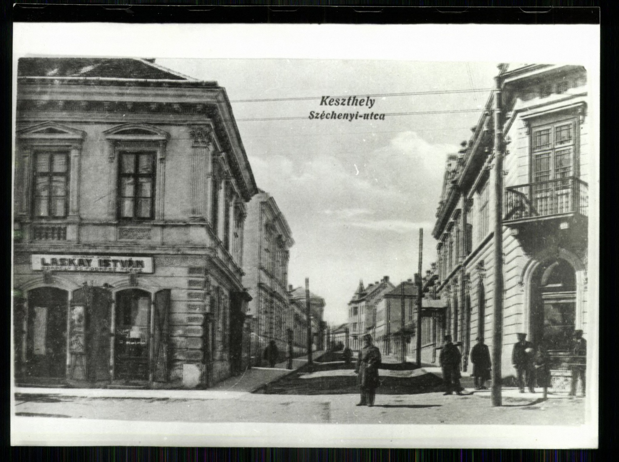 Keszthely; Széchenyi utca (Magyar Kereskedelmi és Vendéglátóipari Múzeum CC BY-NC-ND)
