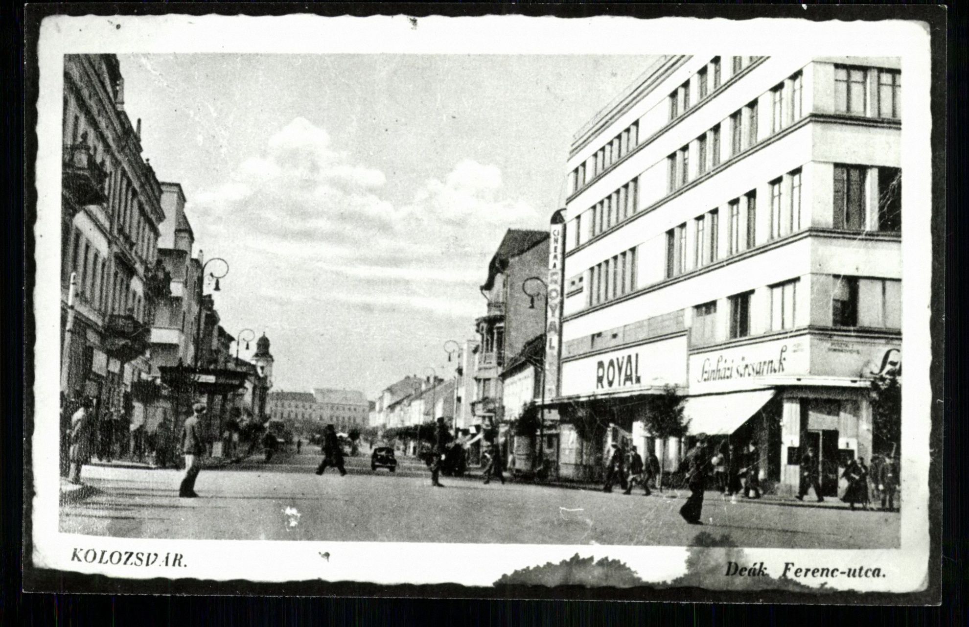 Kolozsvár; Deák Ferenc utca (Magyar Kereskedelmi és Vendéglátóipari Múzeum CC BY-NC-ND)