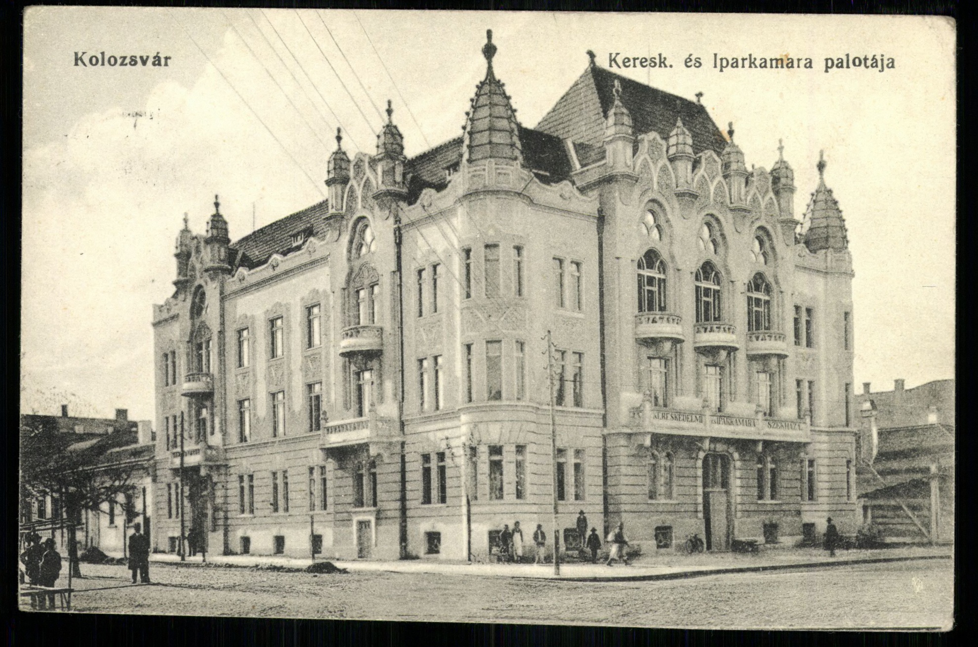 Kolozsvár; Kereskedelmi és Iparkamara palotája (Magyar Kereskedelmi és Vendéglátóipari Múzeum CC BY-NC-ND)