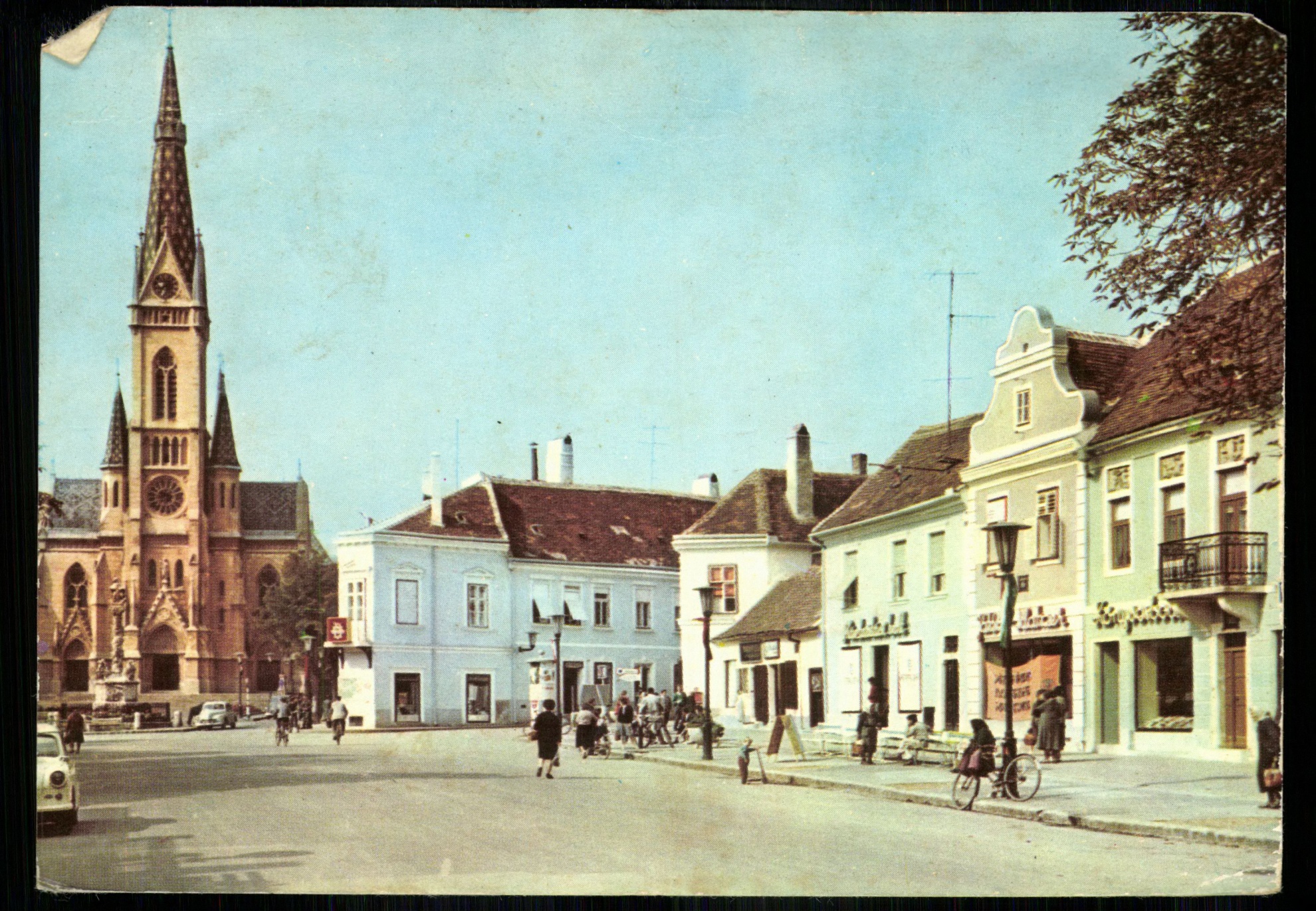 Kőszeg; Köztársaság tér (Magyar Kereskedelmi és Vendéglátóipari Múzeum CC BY-NC-ND)