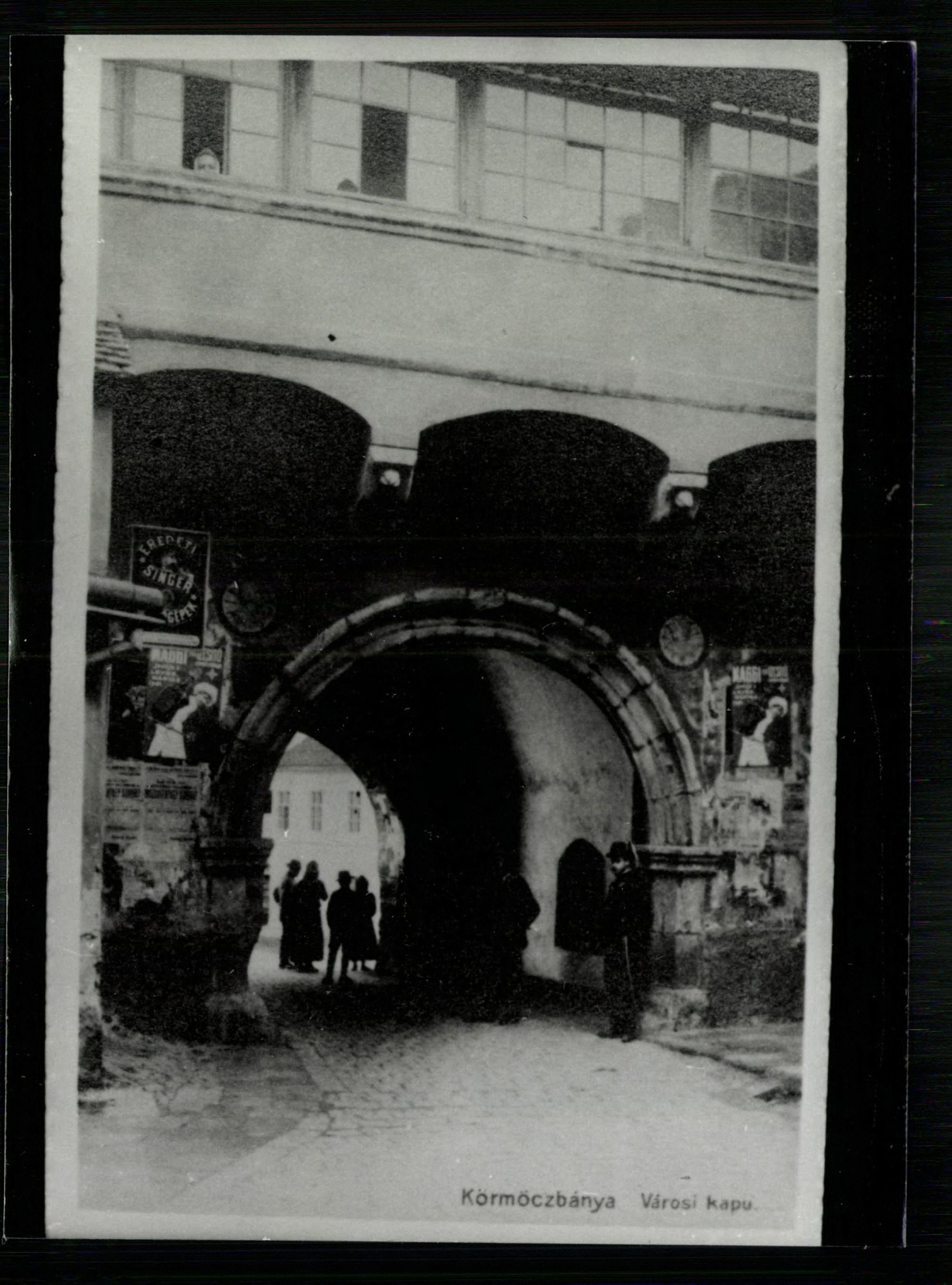 Körmöcbánya; Városi kapu (Magyar Kereskedelmi és Vendéglátóipari Múzeum CC BY-NC-ND)
