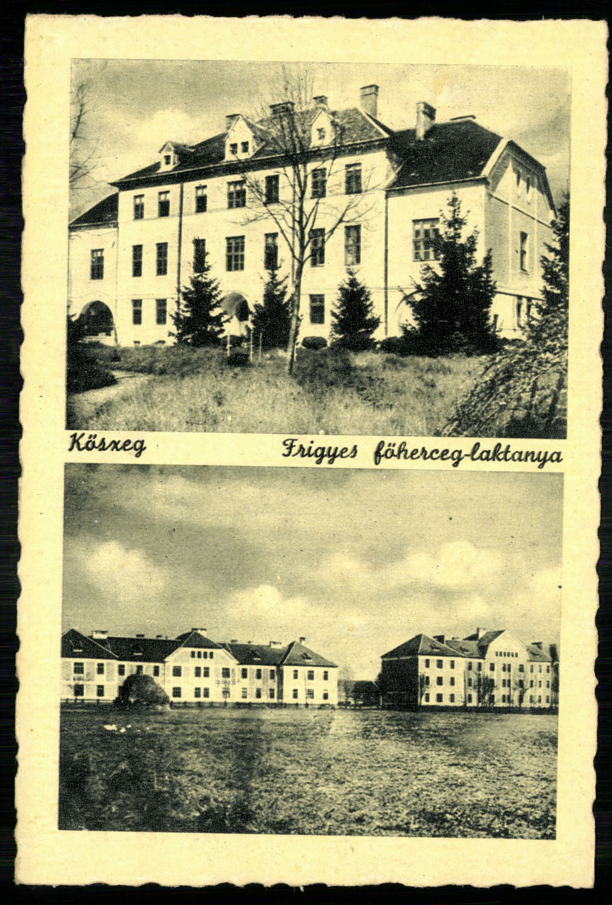 Kőszeg; Frigyes főherceg Laktanya (Magyar Kereskedelmi és Vendéglátóipari Múzeum CC BY-NC-ND)