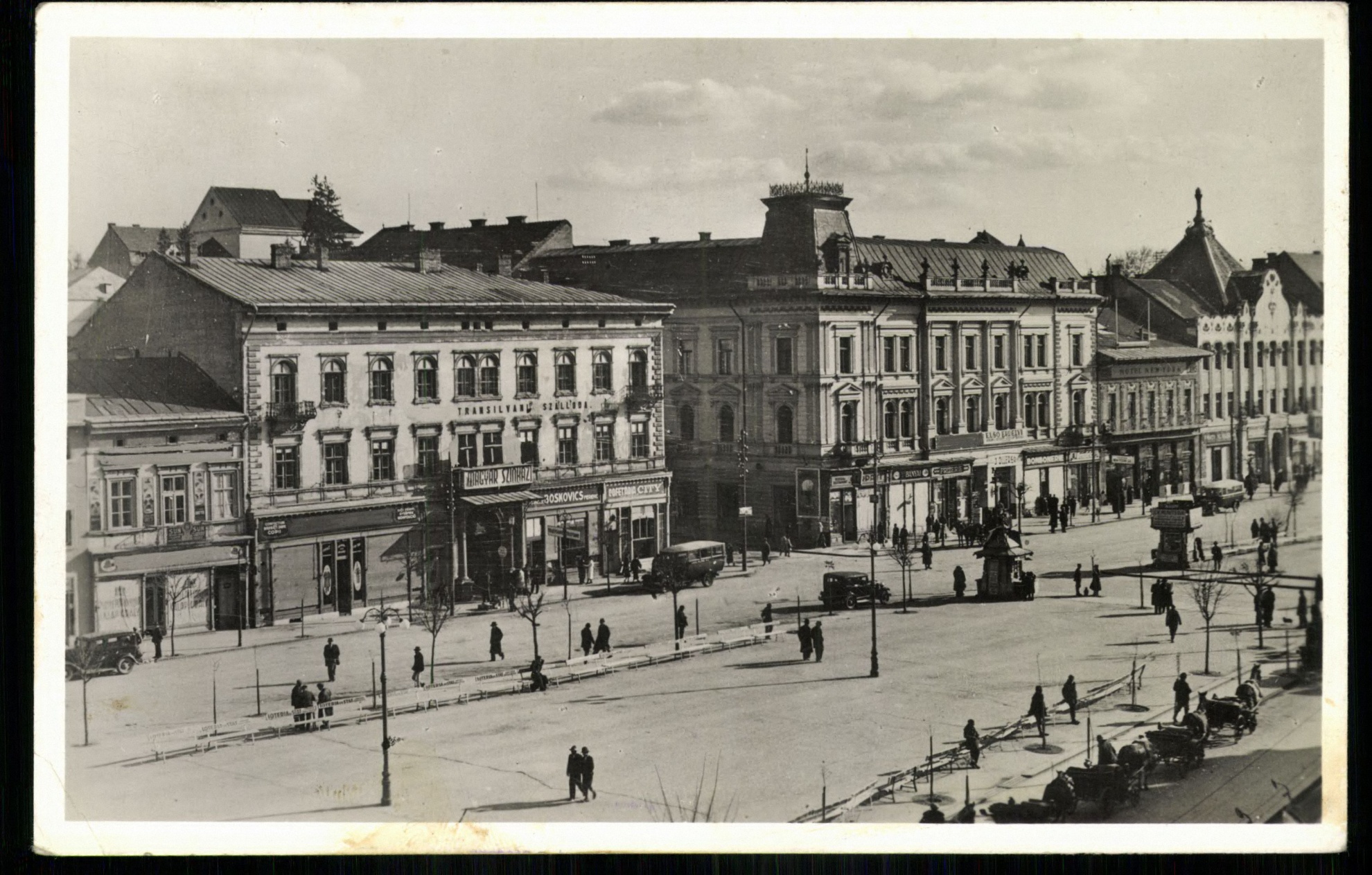 Marosvásárhely; Fő tér (Magyar Kereskedelmi és Vendéglátóipari Múzeum CC BY-NC-ND)