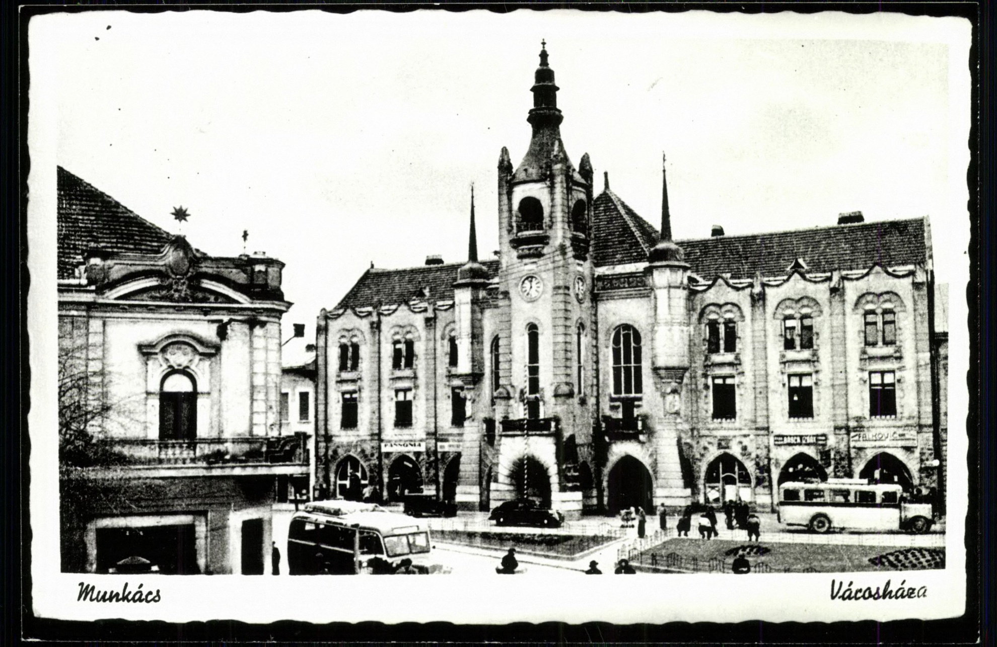 Munkács; Városháza (Magyar Kereskedelmi és Vendéglátóipari Múzeum CC BY-NC-ND)
