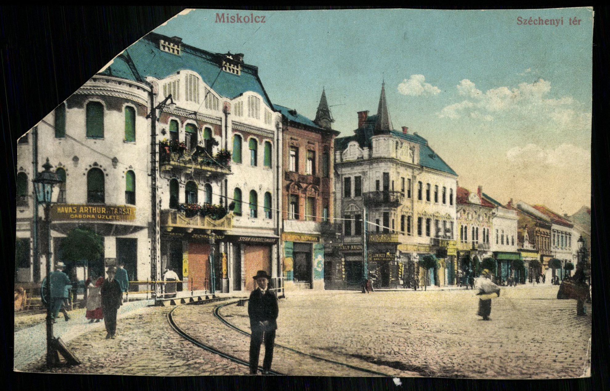 Miskolc; Széchenyi tér (Magyar Kereskedelmi és Vendéglátóipari Múzeum CC BY-NC-ND)