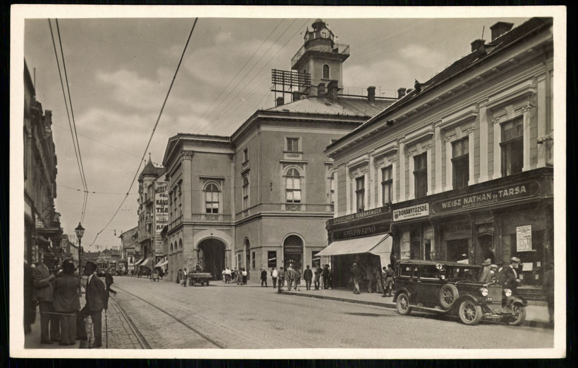 Miskolc; Széchenyi utca (Magyar Kereskedelmi és Vendéglátóipari Múzeum CC BY-NC-ND)