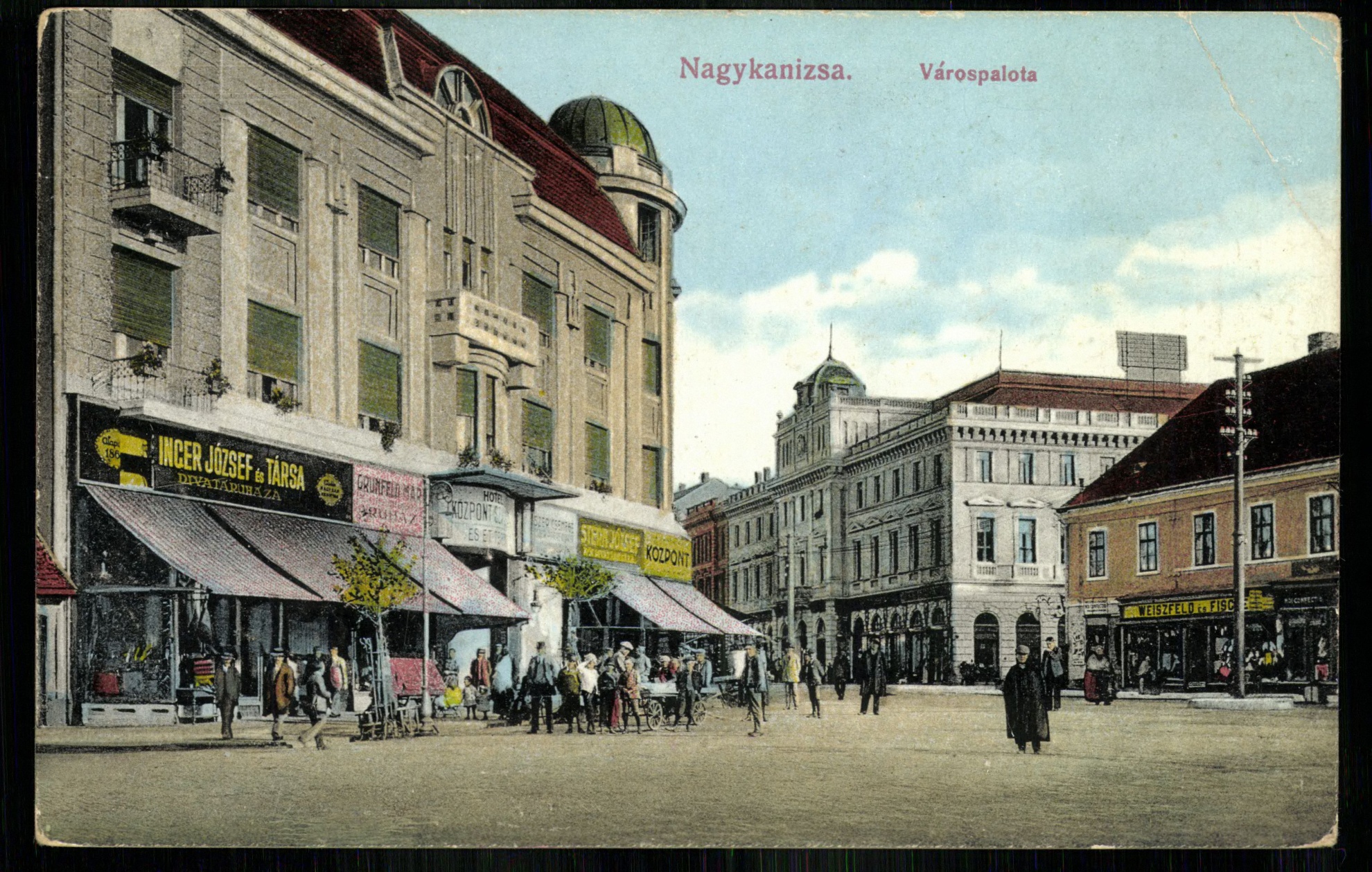 Nagykanizsa; Várospalota (Magyar Kereskedelmi és Vendéglátóipari Múzeum CC BY-NC-ND)