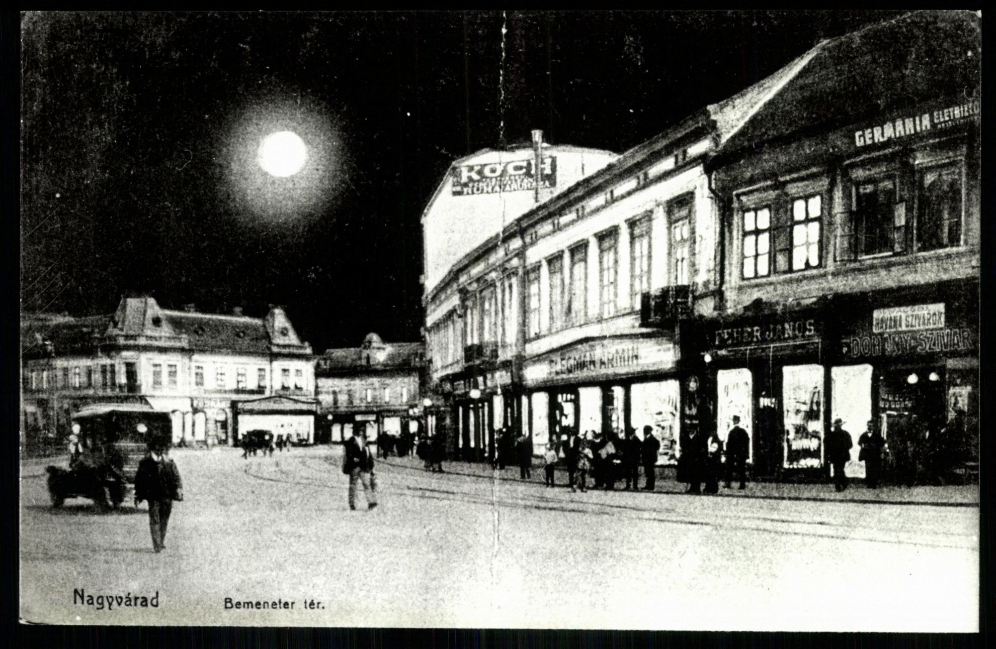 Nagyvárad; Bemeneter tér (Magyar Kereskedelmi és Vendéglátóipari Múzeum CC BY-NC-ND)