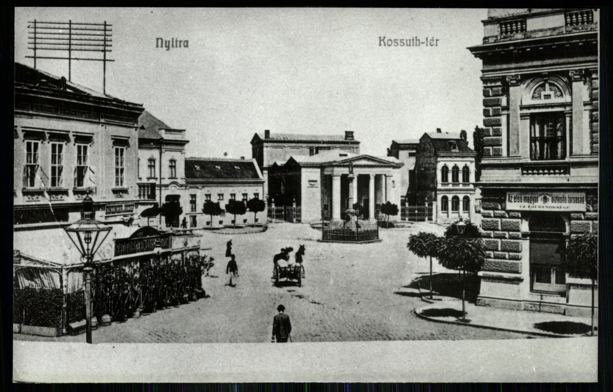 Nyitra; Kossuth tér (Magyar Kereskedelmi és Vendéglátóipari Múzeum CC BY-NC-ND)