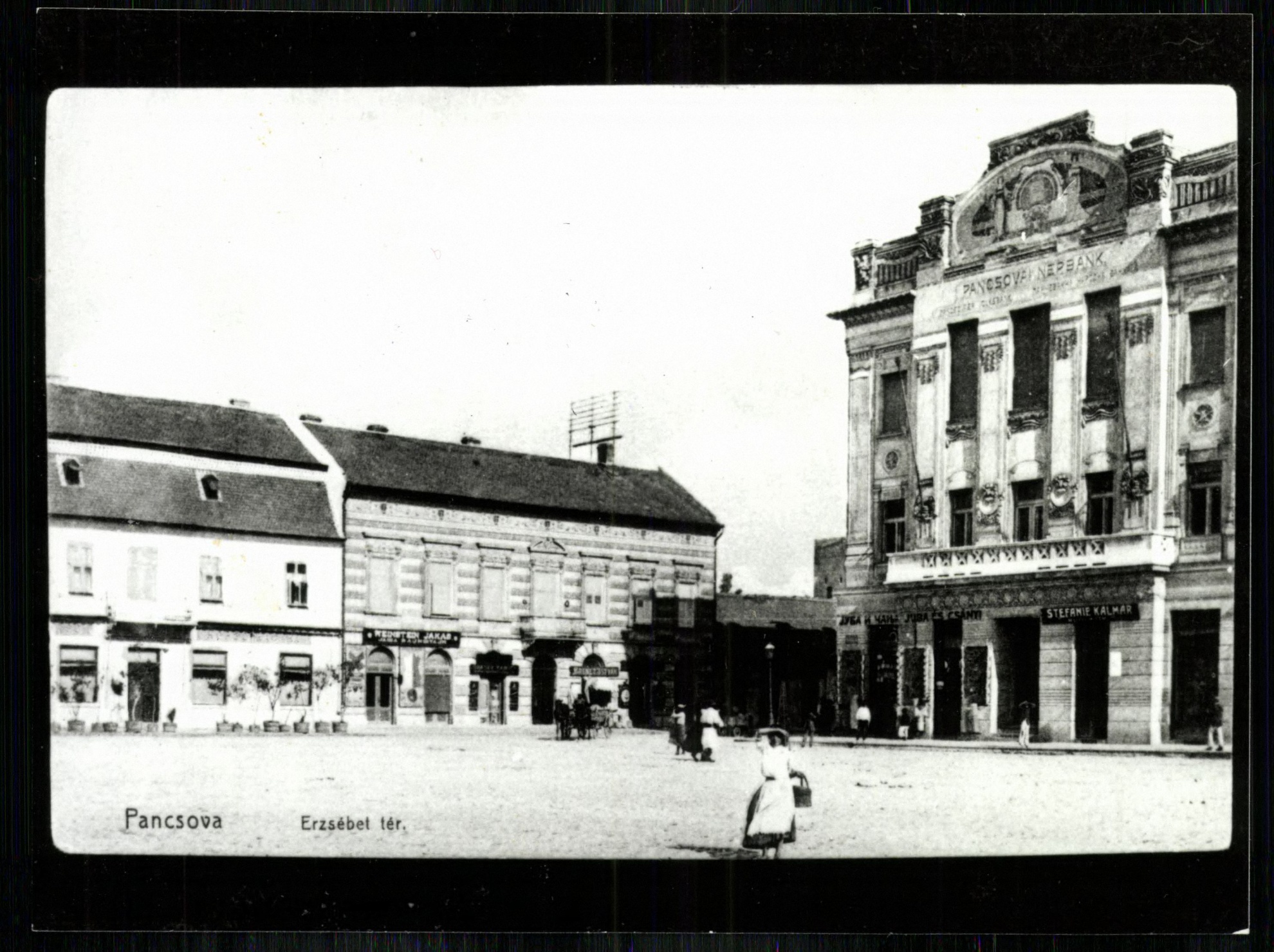 Pancsova; Erzsébet tér (Magyar Kereskedelmi és Vendéglátóipari Múzeum CC BY-NC-ND)