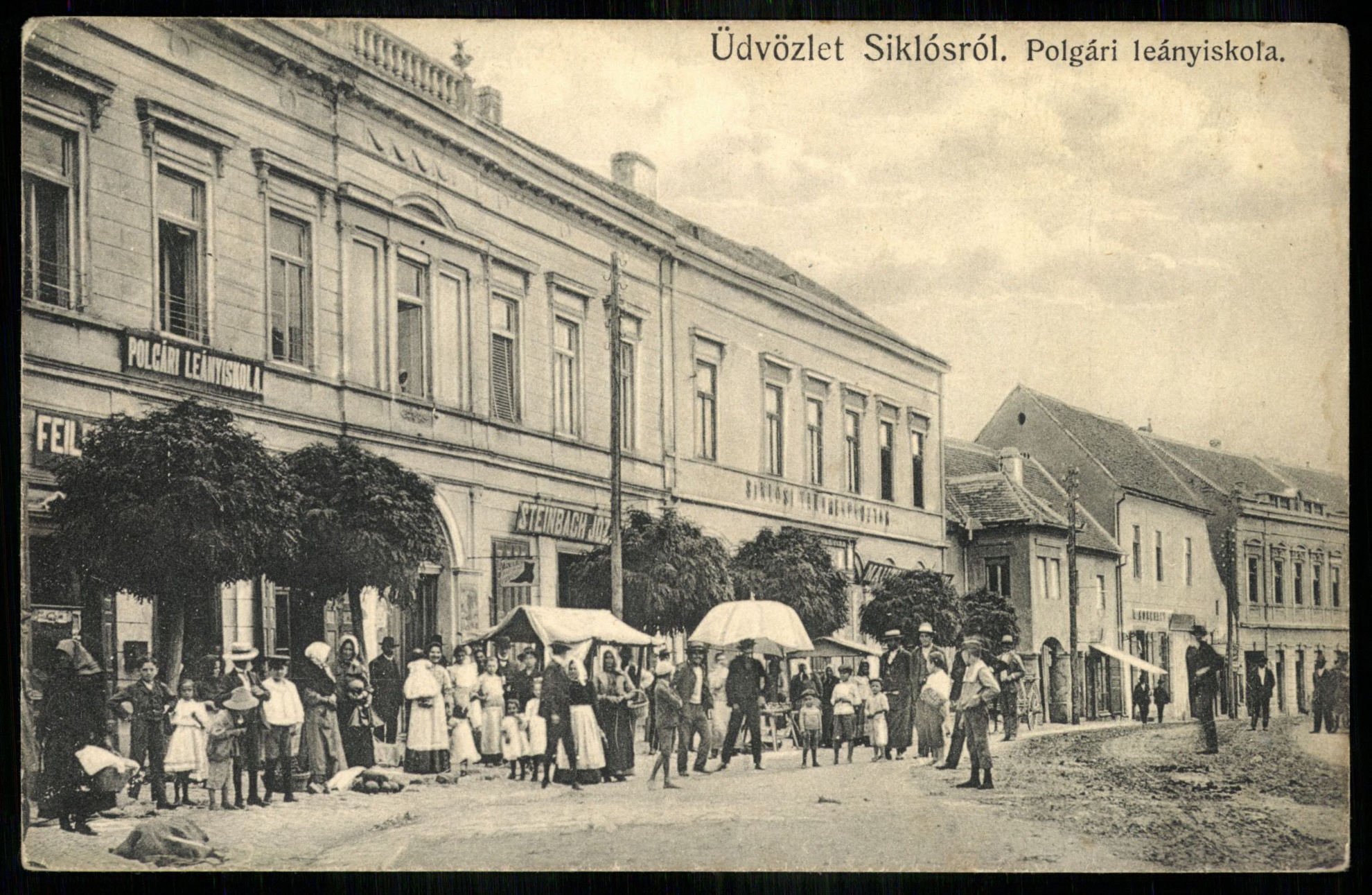 Siklós; Polgári leányiskola (Magyar Kereskedelmi és Vendéglátóipari Múzeum CC BY-NC-ND)