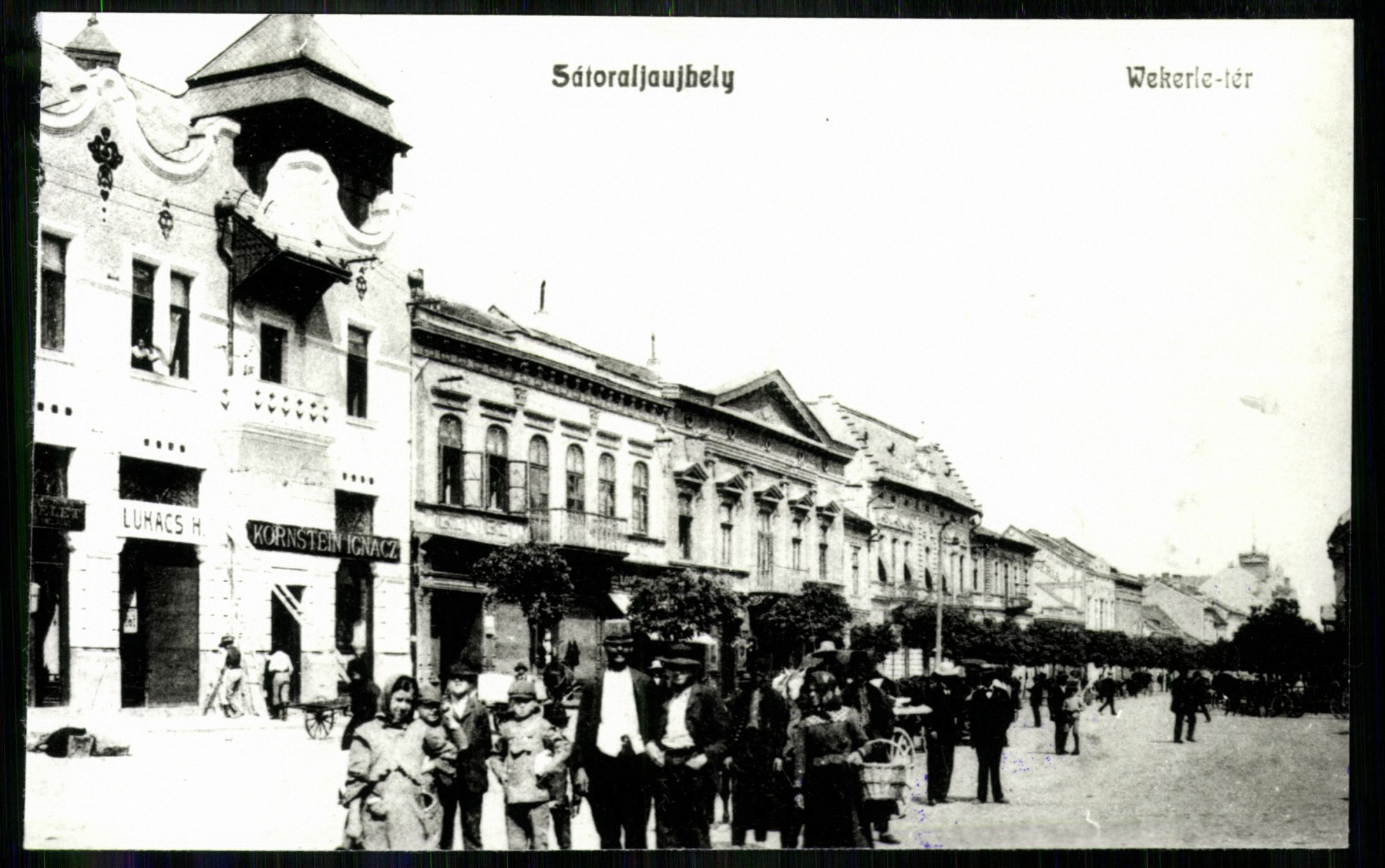 Sátoraljaújhely; Wekerle tér (Magyar Kereskedelmi és Vendéglátóipari Múzeum CC BY-NC-ND)