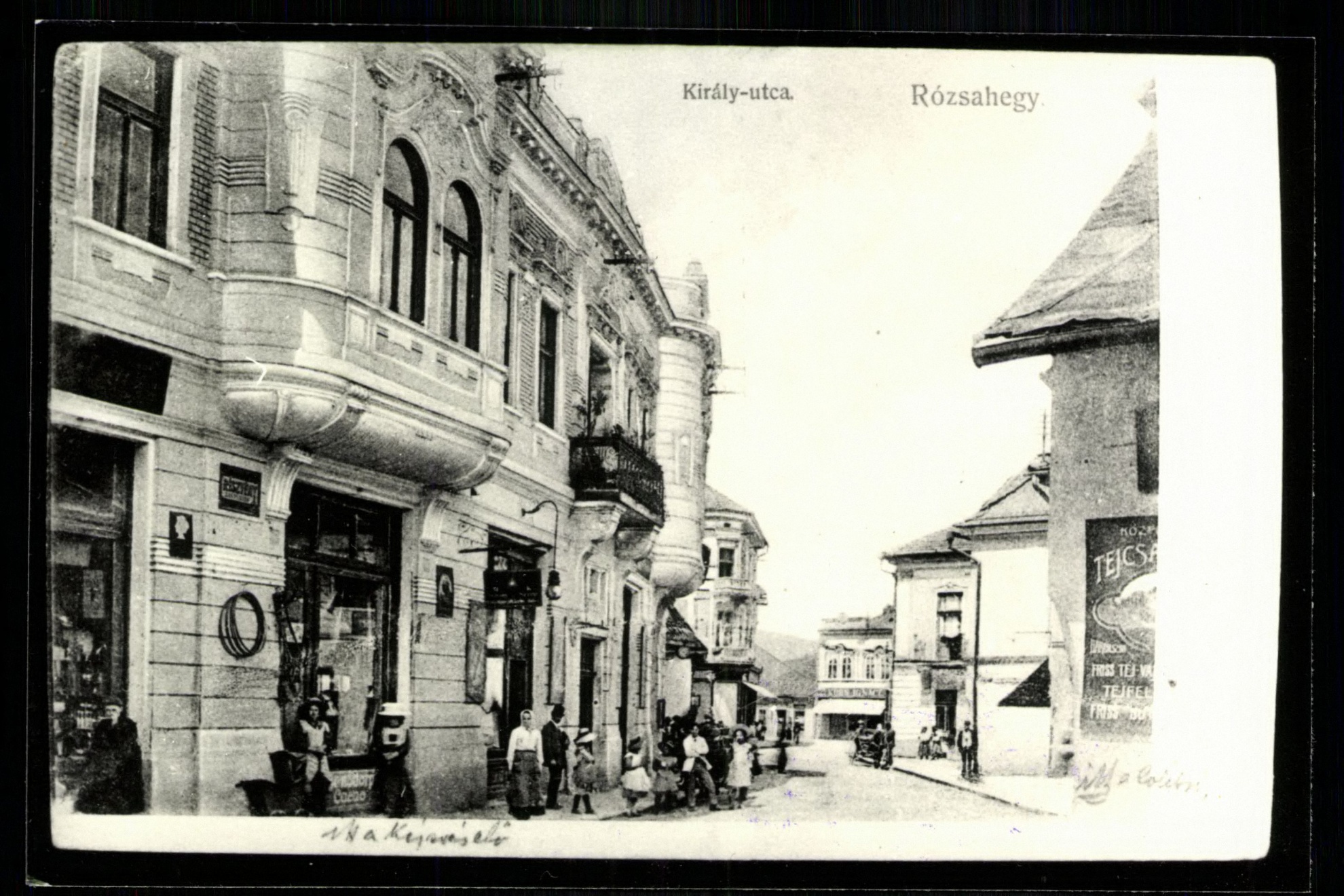 Rózsahegy. Király utca (Magyar Kereskedelmi és Vendéglátóipari Múzeum CC BY-NC-ND)