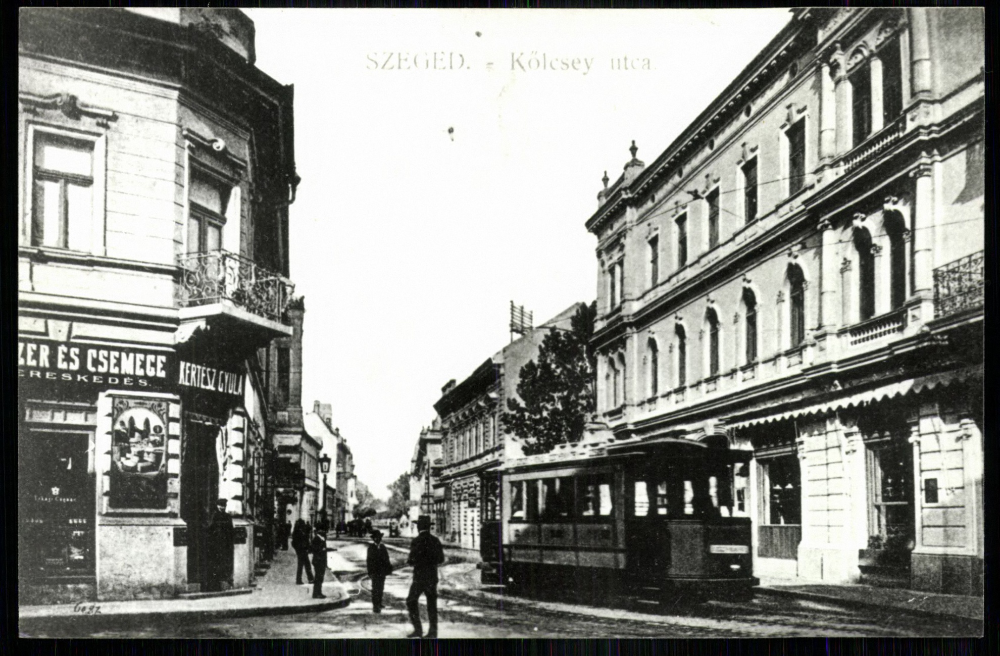 Szeged; Kölcsey utca (Magyar Kereskedelmi és Vendéglátóipari Múzeum CC BY-NC-ND)