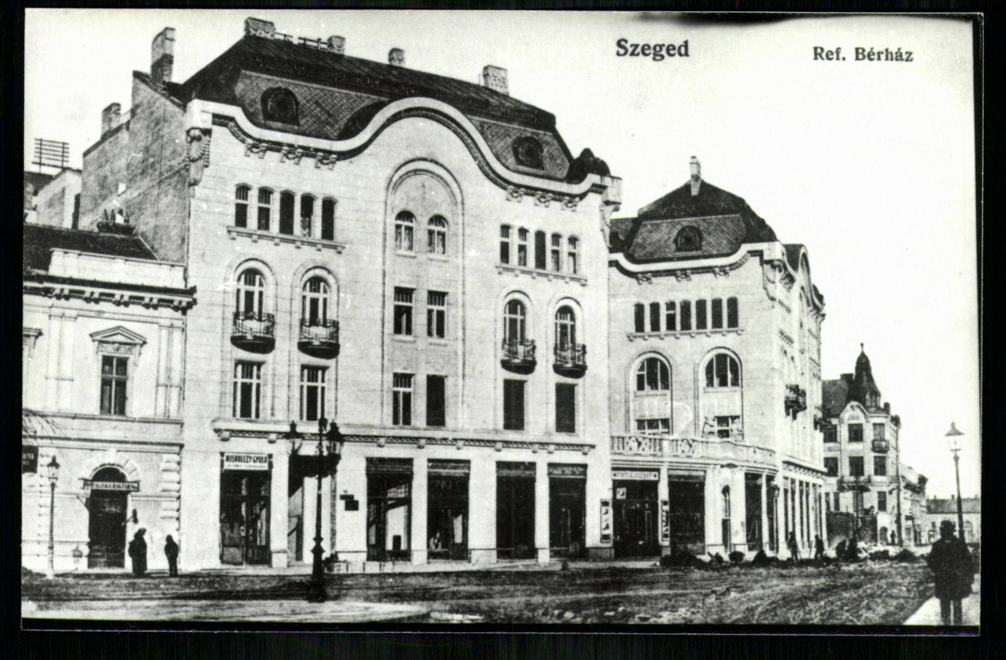 Szeged; Református bérház (Magyar Kereskedelmi és Vendéglátóipari Múzeum CC BY-NC-ND)