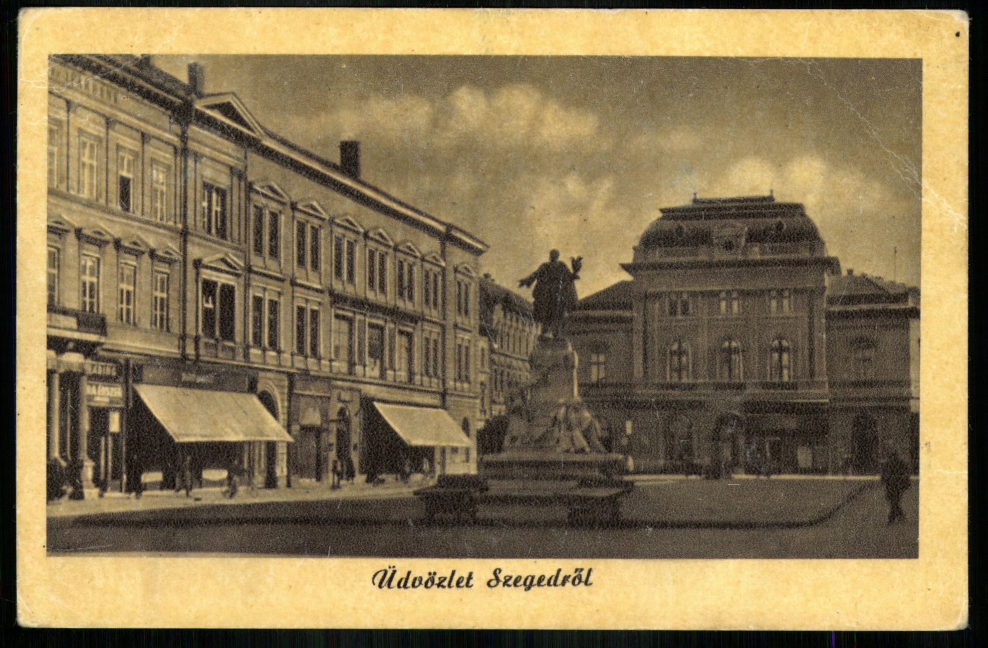 Szeged; Üdvözlet (Magyar Kereskedelmi és Vendéglátóipari Múzeum CC BY-NC-ND)