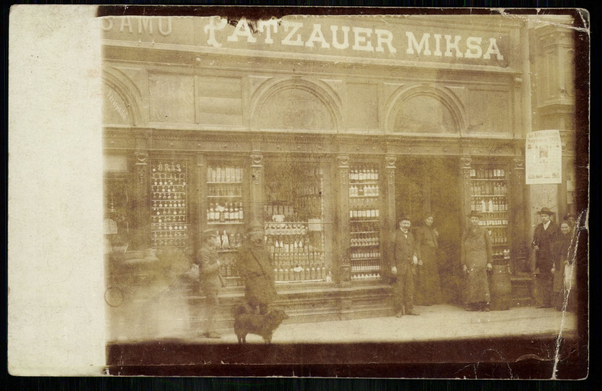 Szeged; Putzauer Miksa Rum- és Likőrgyár, Szesznagykereskedés (Magyar Kereskedelmi és Vendéglátóipari Múzeum CC BY-NC-ND)