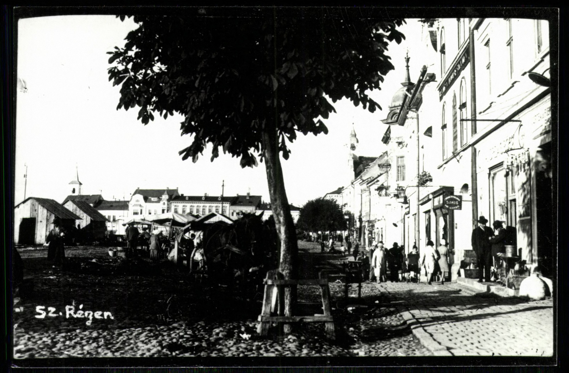 Szászrégen; (Magyar Kereskedelmi és Vendéglátóipari Múzeum CC BY-NC-ND)