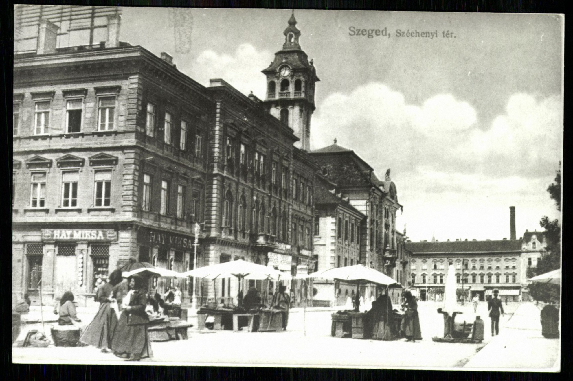 Szeged; Széchenyi tér (Magyar Kereskedelmi és Vendéglátóipari Múzeum CC BY-NC-ND)