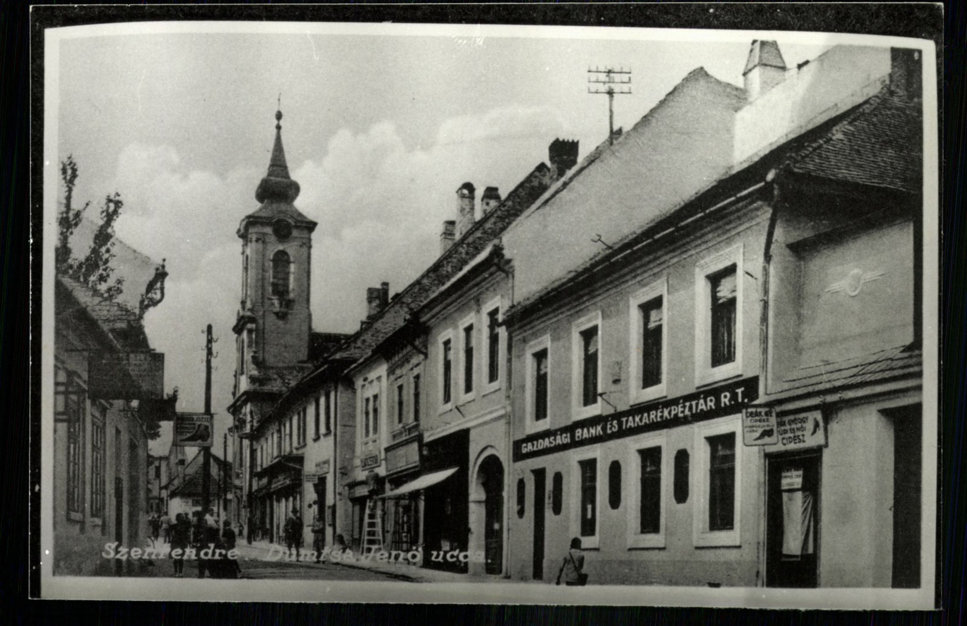 Szentendre; Dumtsa Jenő utca (Magyar Kereskedelmi és Vendéglátóipari Múzeum CC BY-NC-ND)