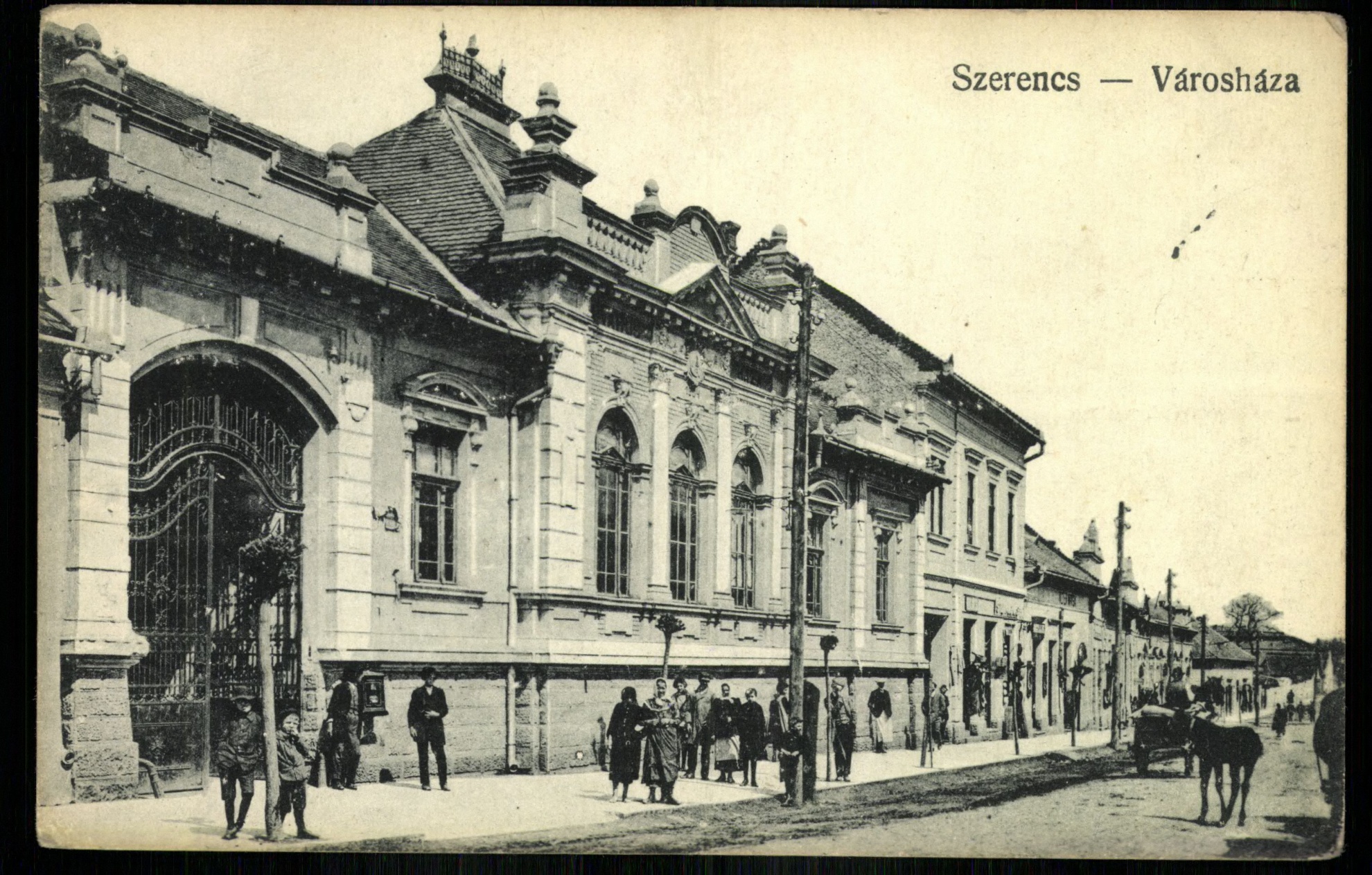 Szerencs; Városháza (Magyar Kereskedelmi és Vendéglátóipari Múzeum CC BY-NC-ND)