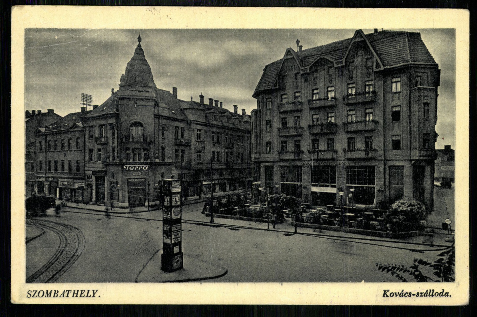 Szombathely; Kovács szálloda (Magyar Kereskedelmi és Vendéglátóipari Múzeum CC BY-NC-ND)