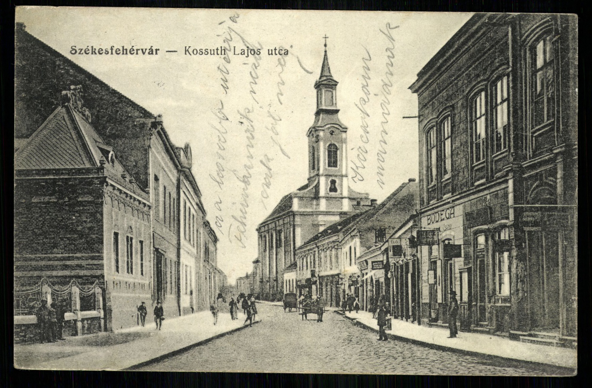 Székesfehérvár; Kossuth Lajos utca (Magyar Kereskedelmi és Vendéglátóipari Múzeum CC BY-NC-ND)