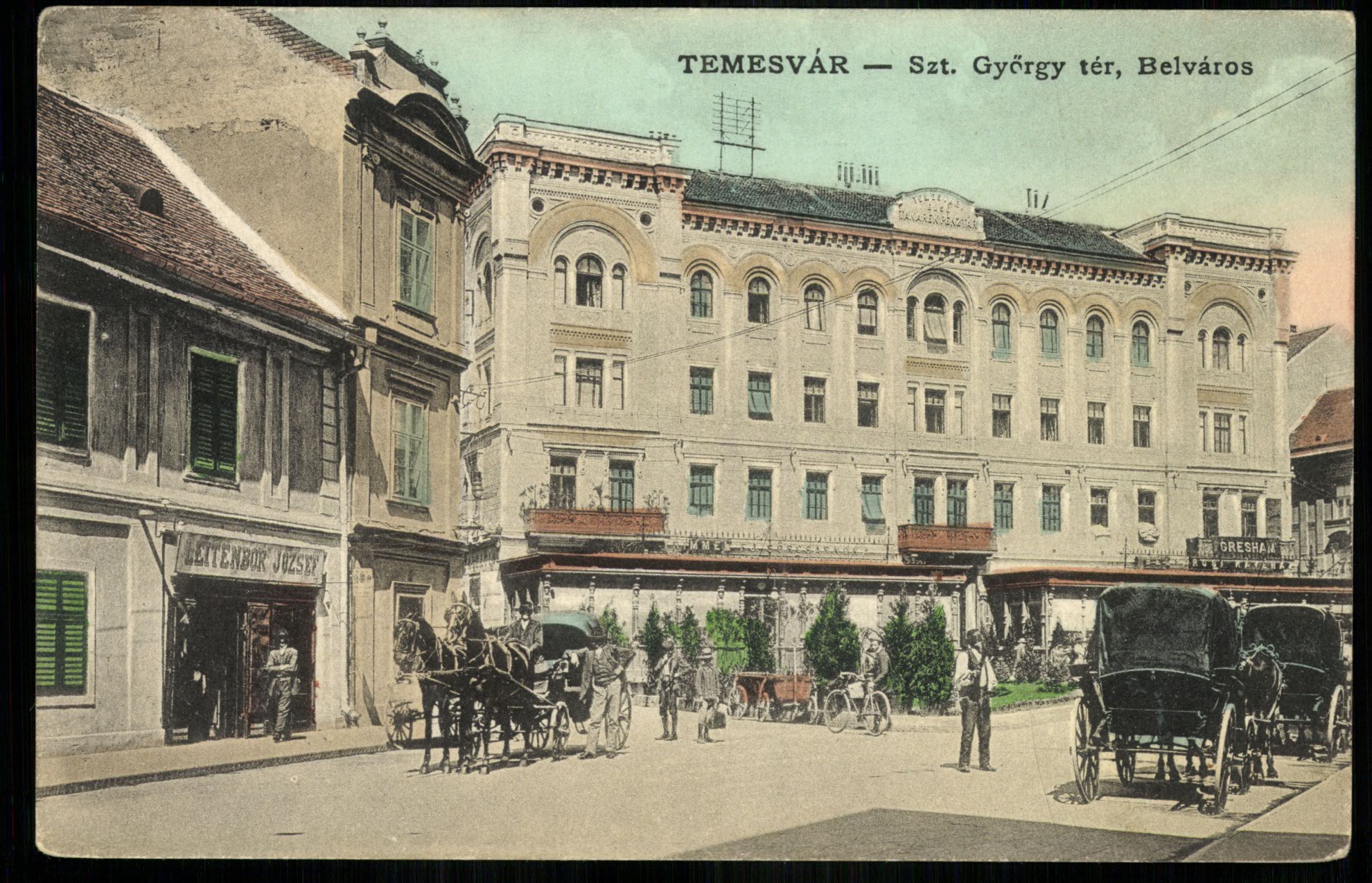Temesvár; Szent György tér, Belváros (Magyar Kereskedelmi és Vendéglátóipari Múzeum CC BY-NC-ND)