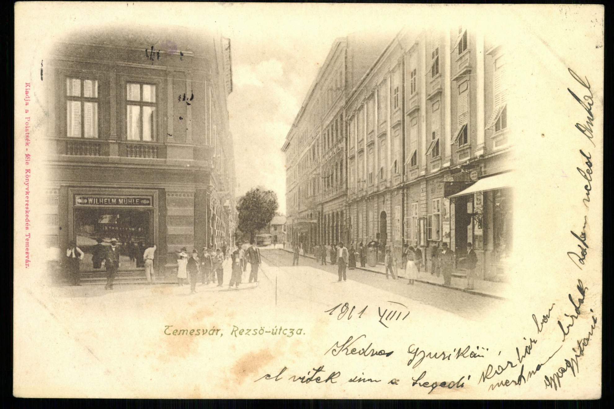 Temesvár; Rezső utca (Magyar Kereskedelmi és Vendéglátóipari Múzeum CC BY-NC-ND)