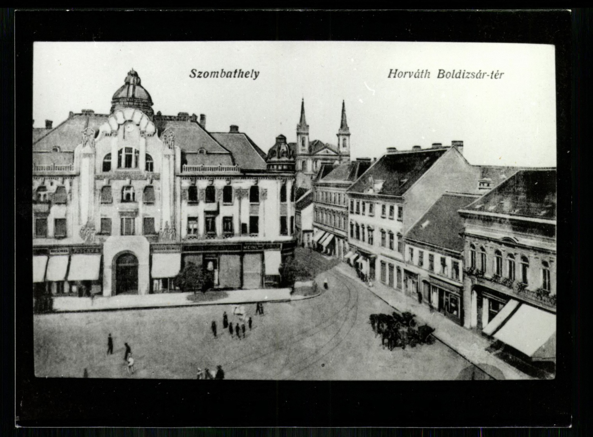 Szombathely; Horváth Boldizsár tér (Magyar Kereskedelmi és Vendéglátóipari Múzeum CC BY-NC-ND)