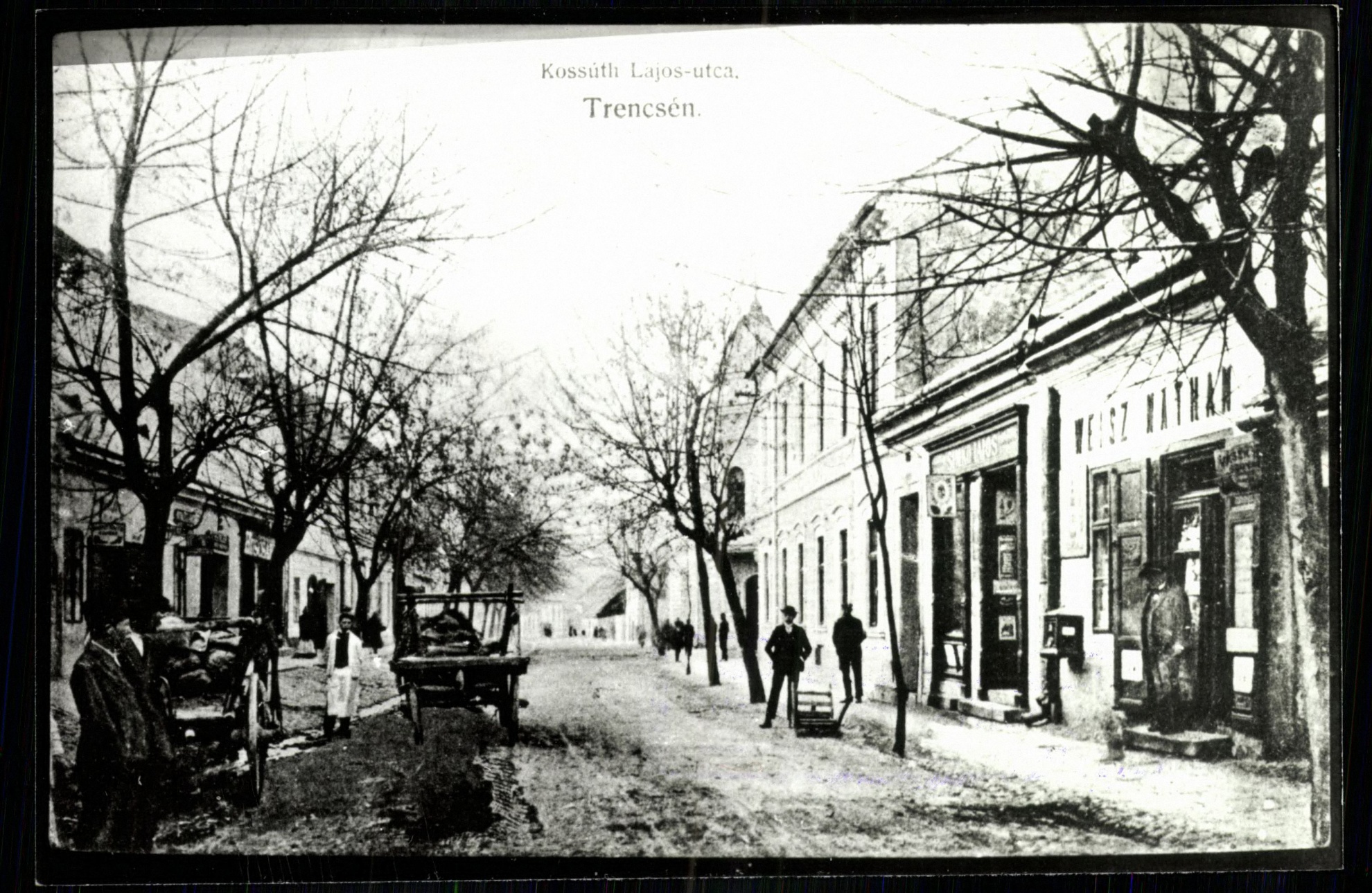 Trencsén; Kossuth Lajos utca (Magyar Kereskedelmi és Vendéglátóipari Múzeum CC BY-NC-ND)