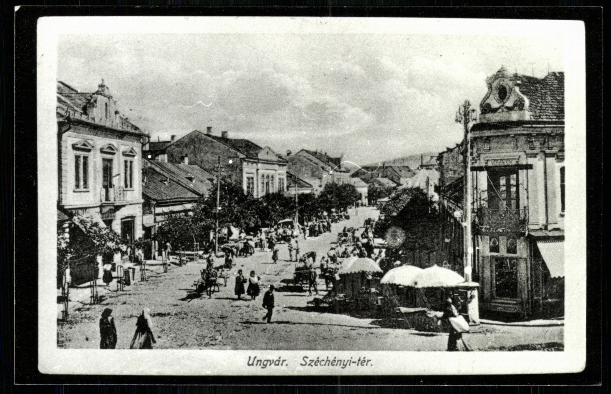 Ungvár; Széchenyi tér (Magyar Kereskedelmi és Vendéglátóipari Múzeum CC BY-NC-ND)