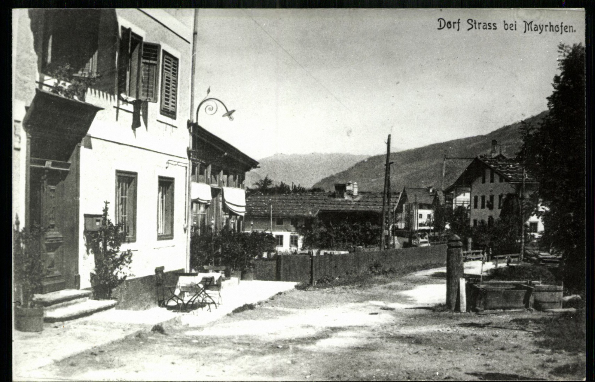 Dorf Strass bei Mayrhofen (Magyar Kereskedelmi és Vendéglátóipari Múzeum CC BY-NC-ND)